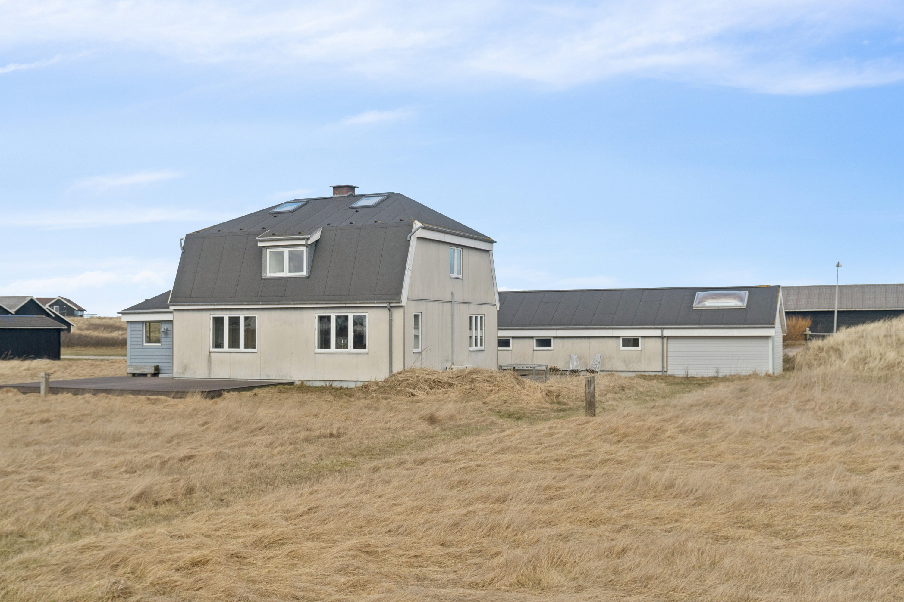 Fremhævet set fra haven billede i fuldskærmstilstand. Billede af Helmevej 4, Agger, 7770 Vestervig