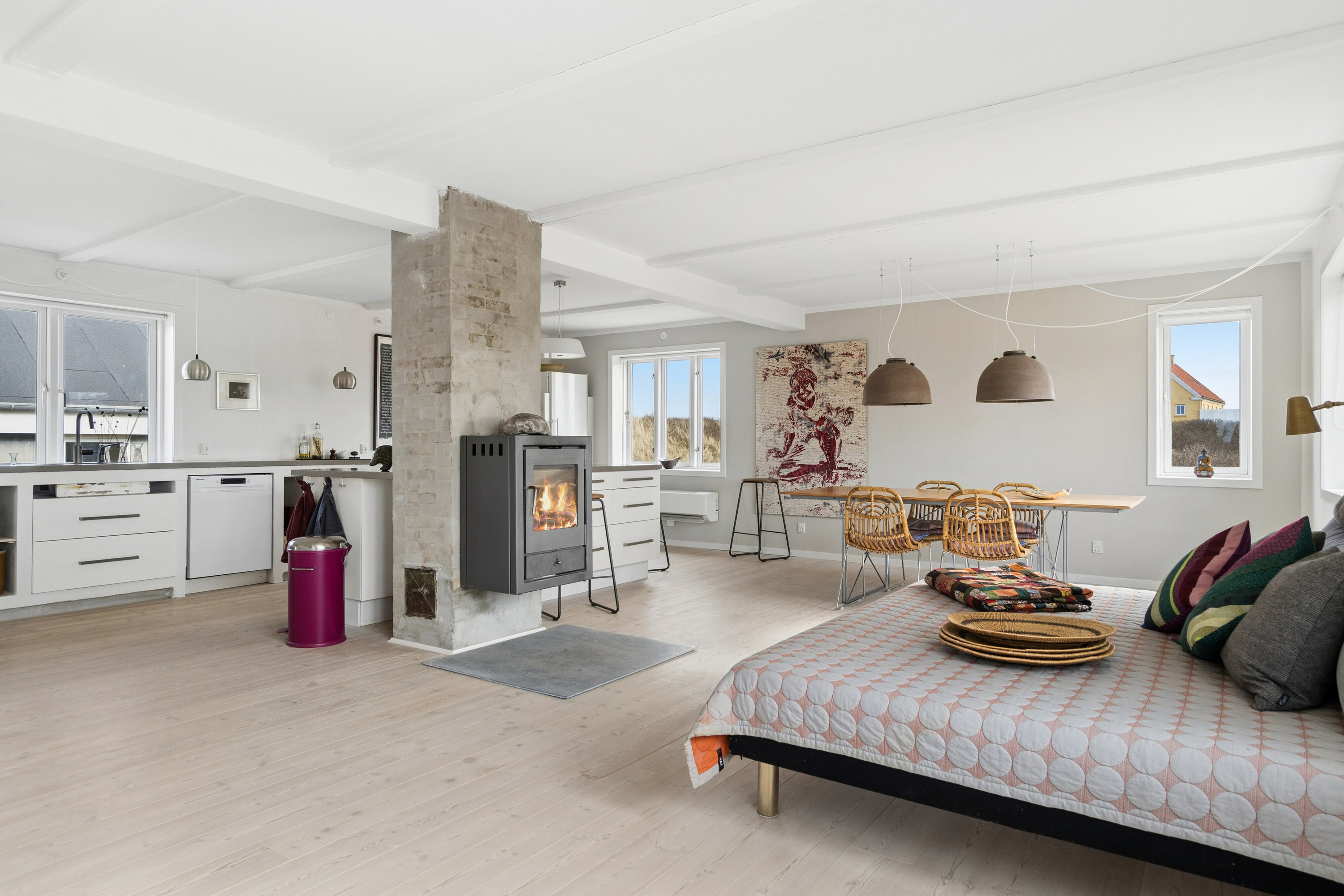 Fremhævet indendørs billede i fuldskærmstilstand. Billede af Helmevej 4, Agger, 7770 Vestervig