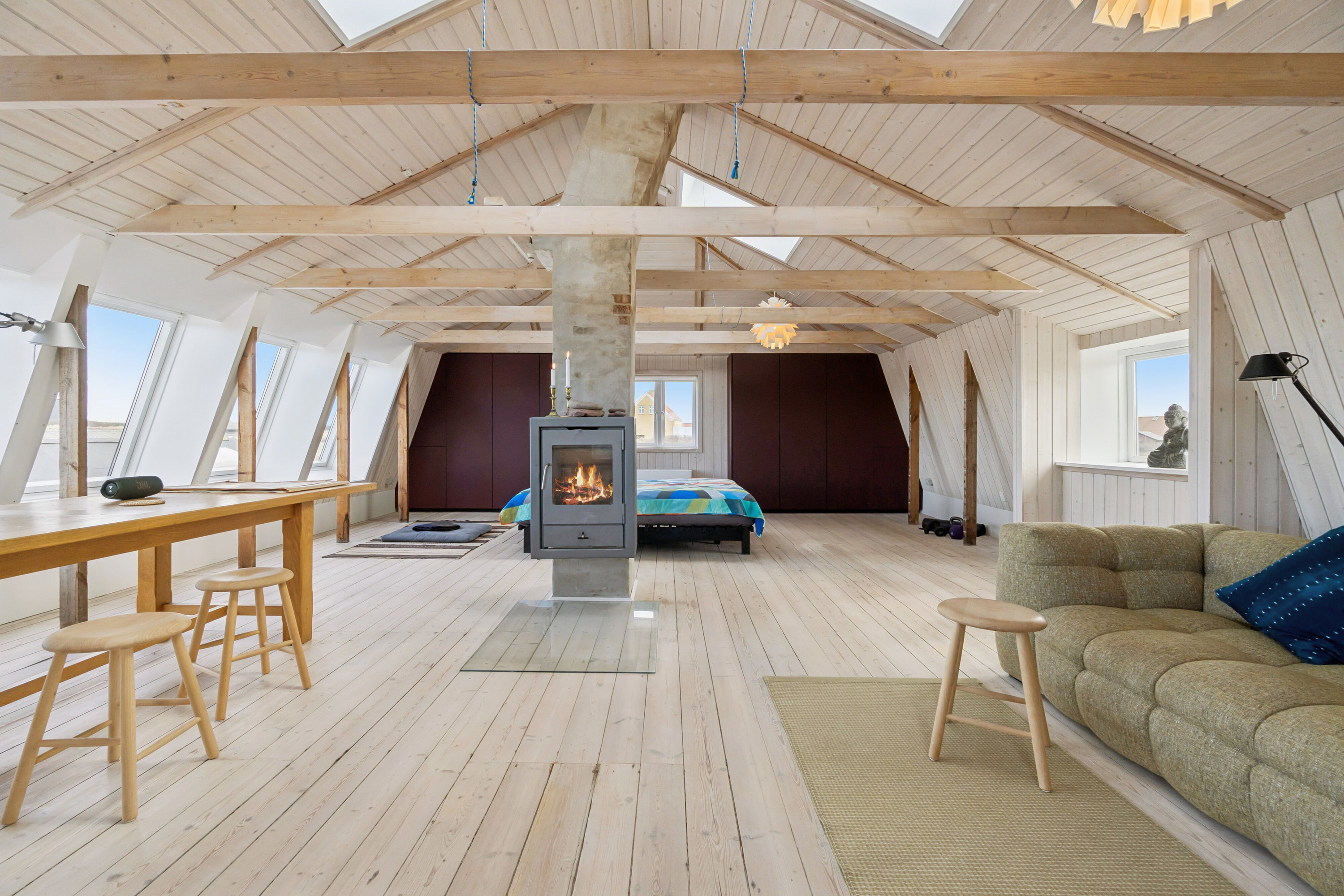 Fremhævet soveværelse billede i fuldskærmstilstand. Billede af Helmevej 4, Agger, 7770 Vestervig