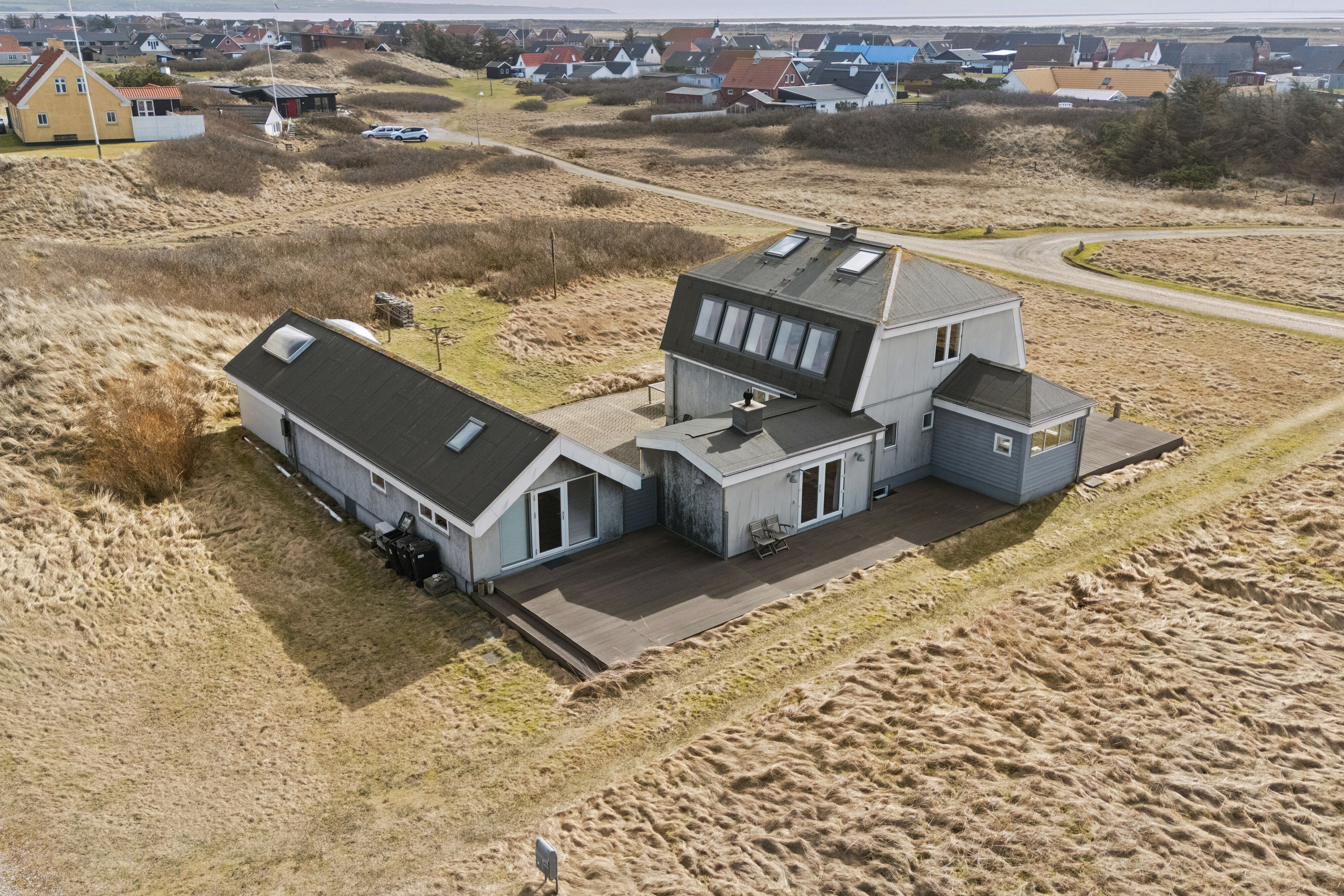Fremhævet luftfoto billede i fuldskærmstilstand. Billede af Helmevej 4, Agger, 7770 Vestervig