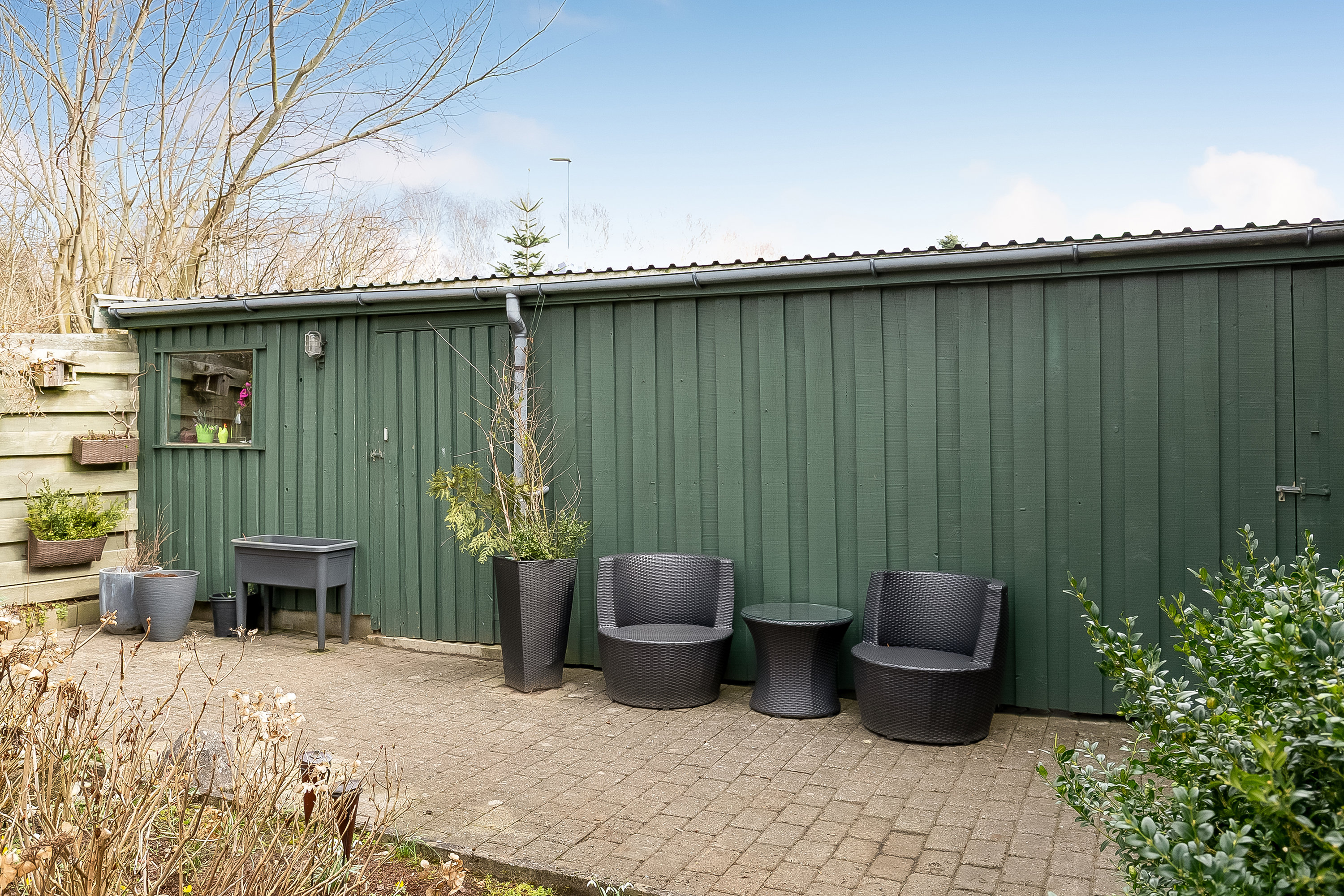 Fremhævet terrasse billede i fuldskærmstilstand. Billede af Mosegårdsvej 26, Erritsø, 7000 Fredericia