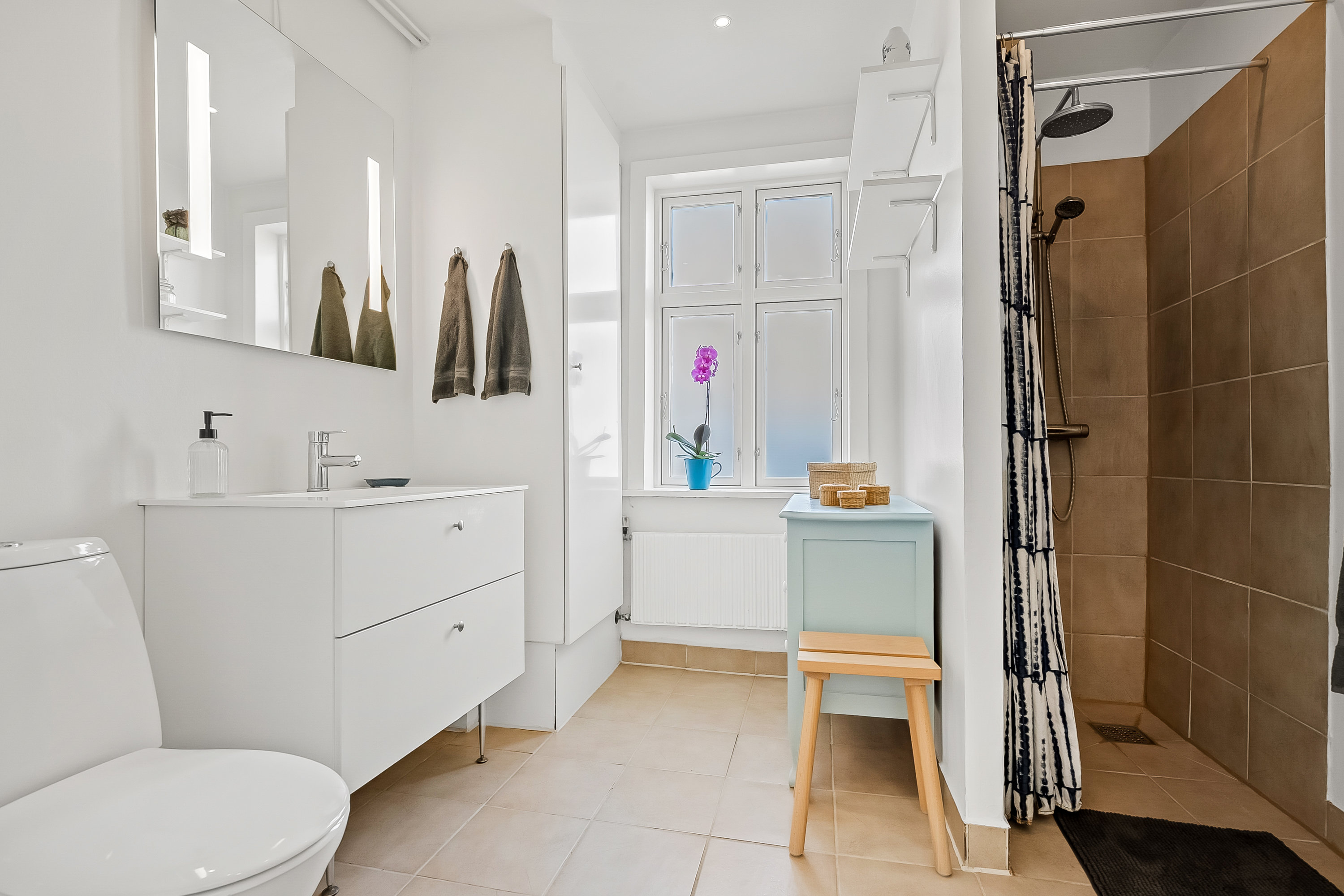 Fremhævet badeværelse billede i fuldskærmstilstand. Billede af Seest Bakke 109, 6000 Kolding