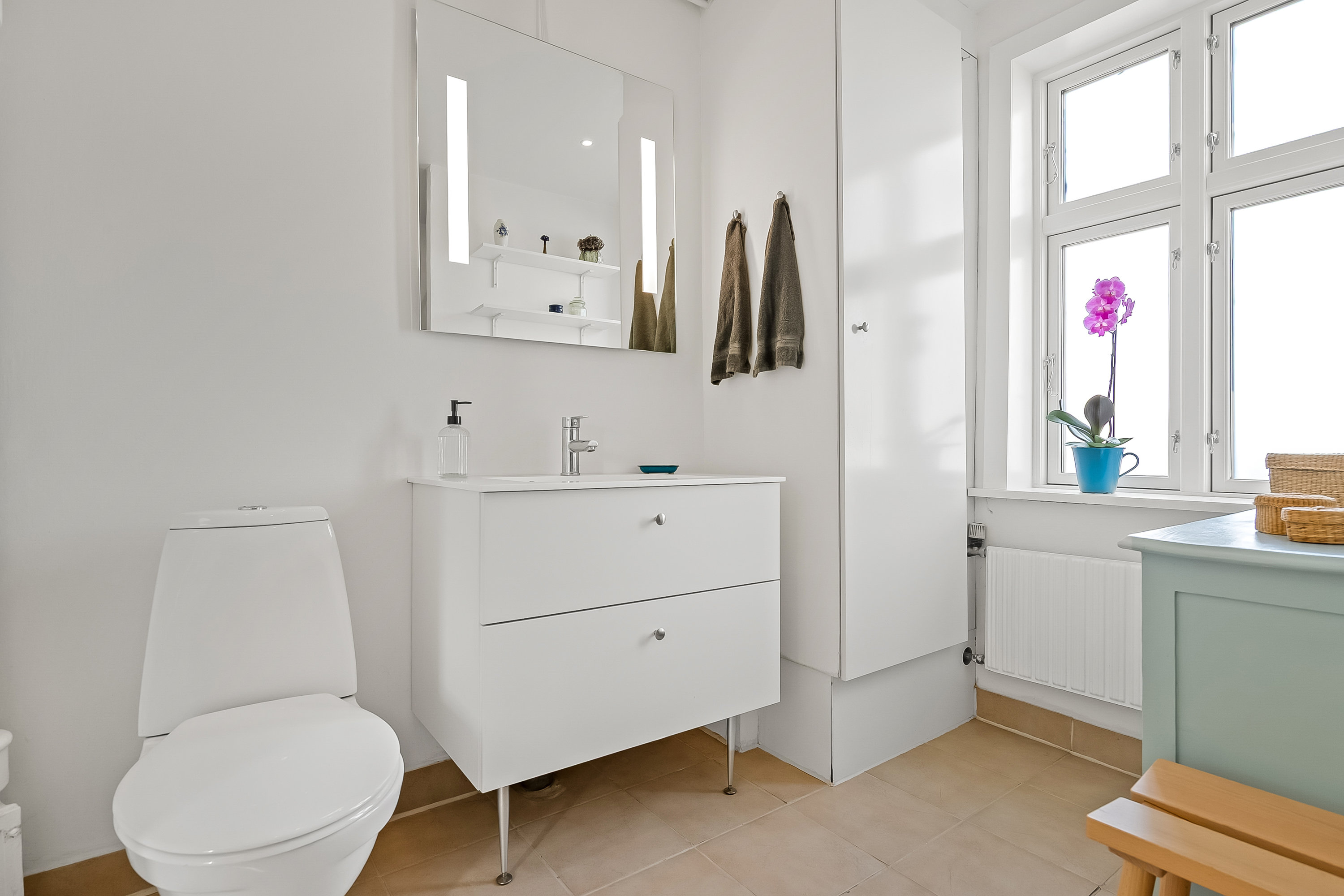 Fremhævet badeværelse billede i fuldskærmstilstand. Billede af Seest Bakke 109, 6000 Kolding