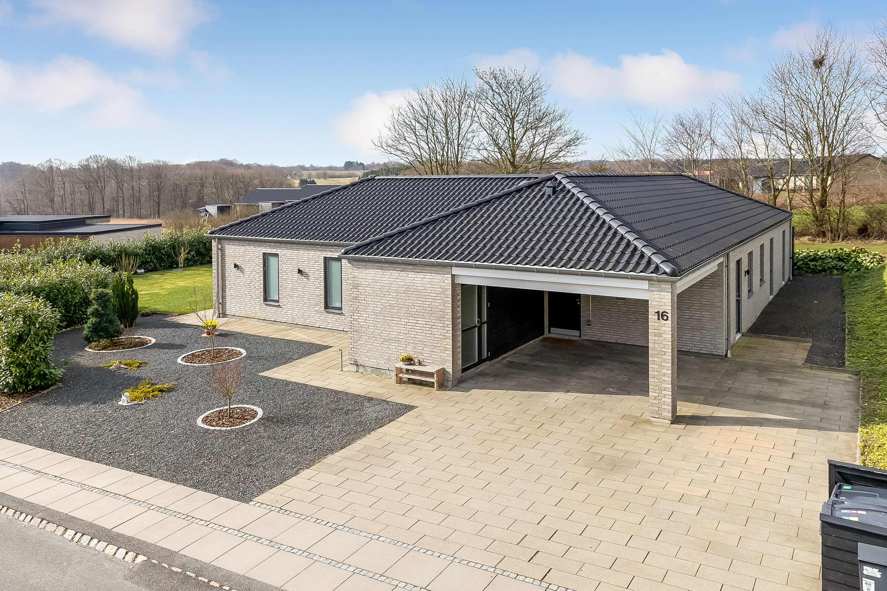 Villa: Mastefoto på Vindinghave 16, 7100 Vejle