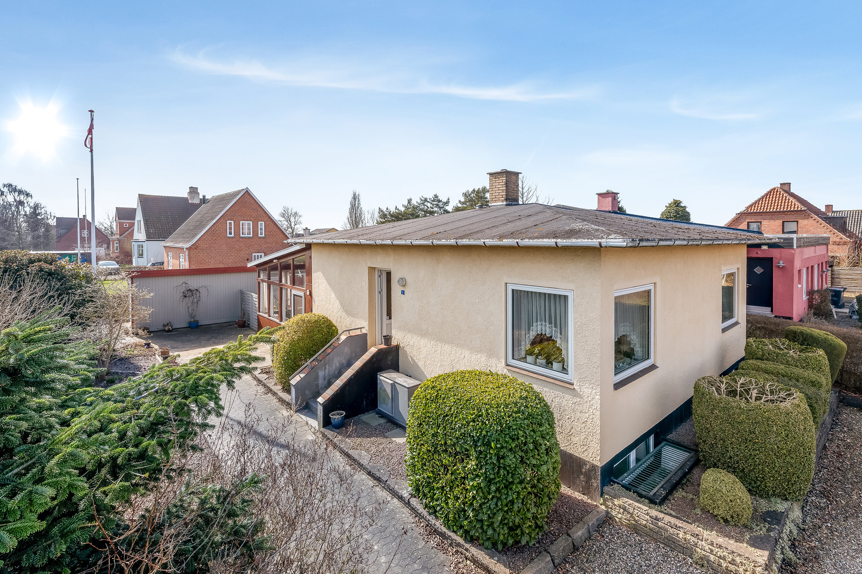 Miniaturebillede 2: mastefoto. Billede af Rosmarksvej 2, 4900 Nakskov