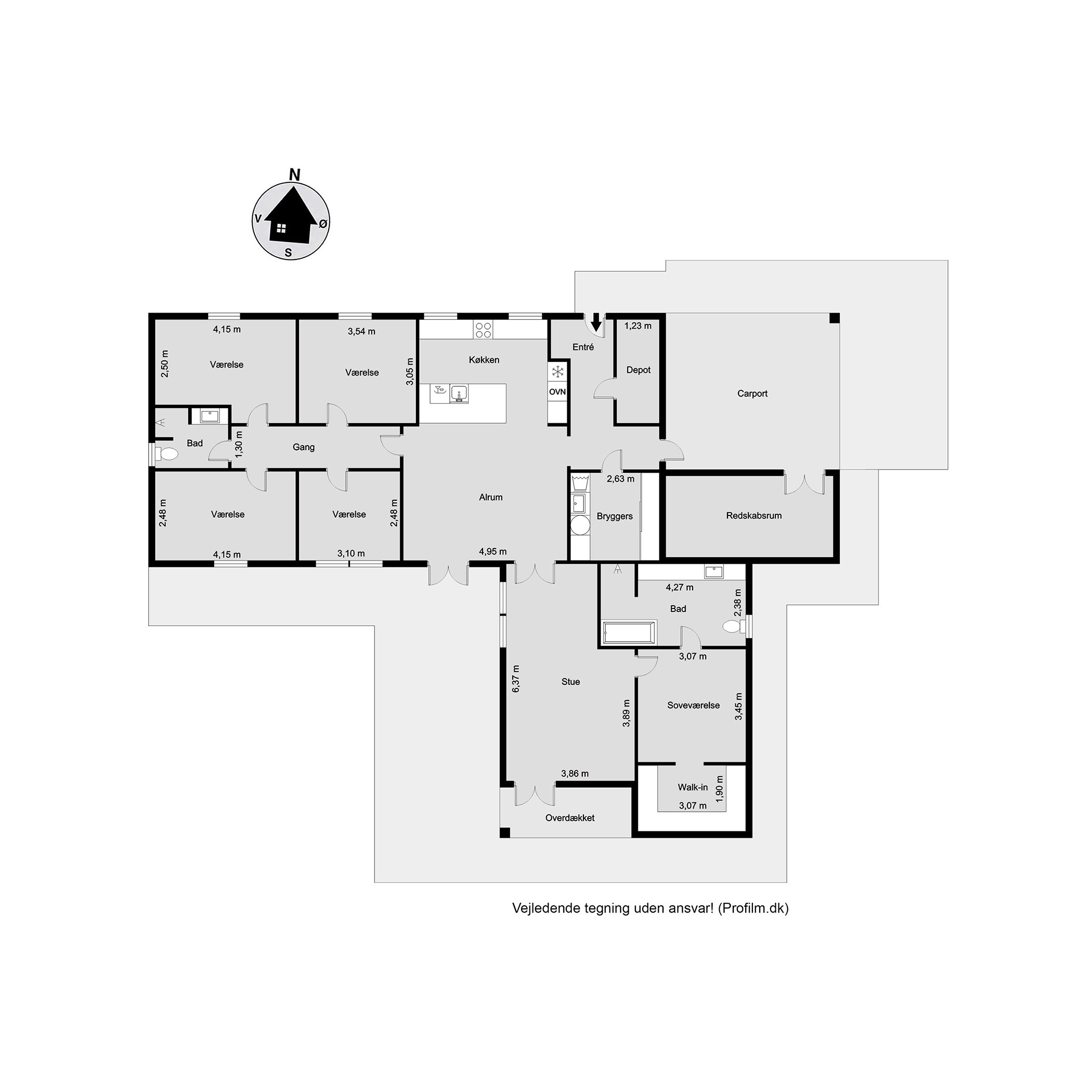 Plantegninger billede af Vindinghave 16, 7100 Vejle