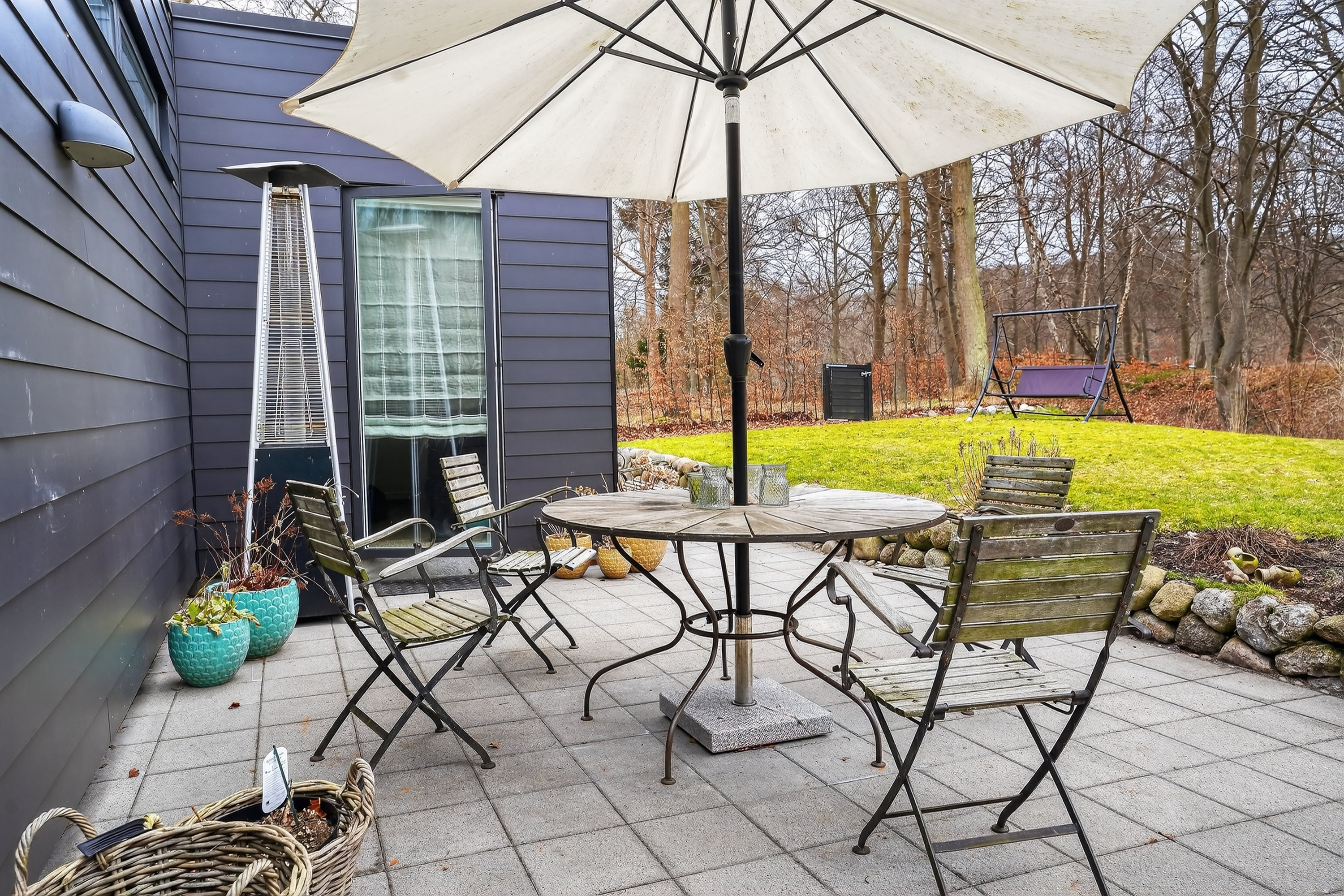 Fremhævet terrasse billede i fuldskærmstilstand. Billede af Nordre Strandvej 25, 3000 Helsingør