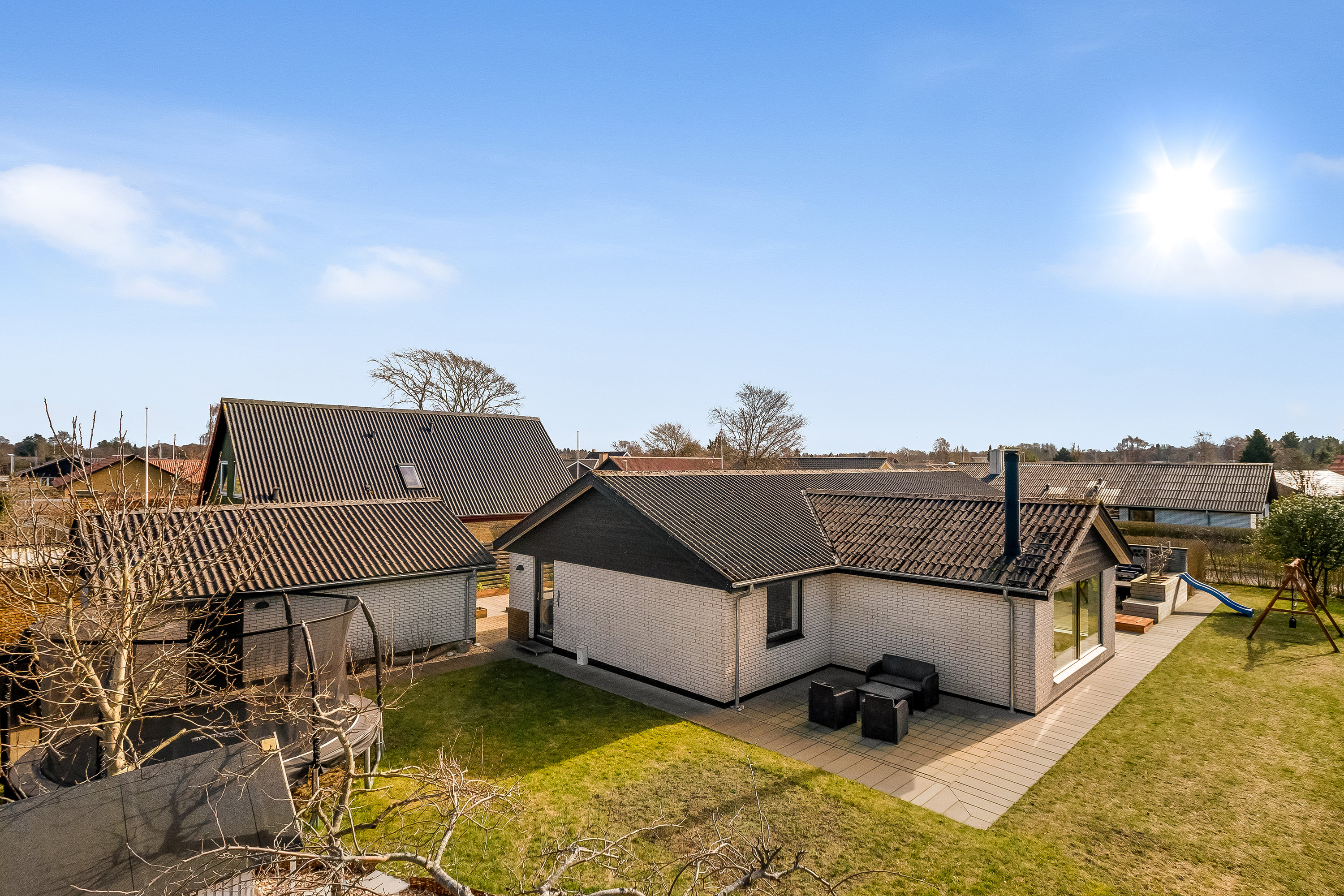 Fremhævet ejendommen billede i fuldskærmstilstand. Billede af Solsikkevej 22, Mejdal, 7500 Holstebro