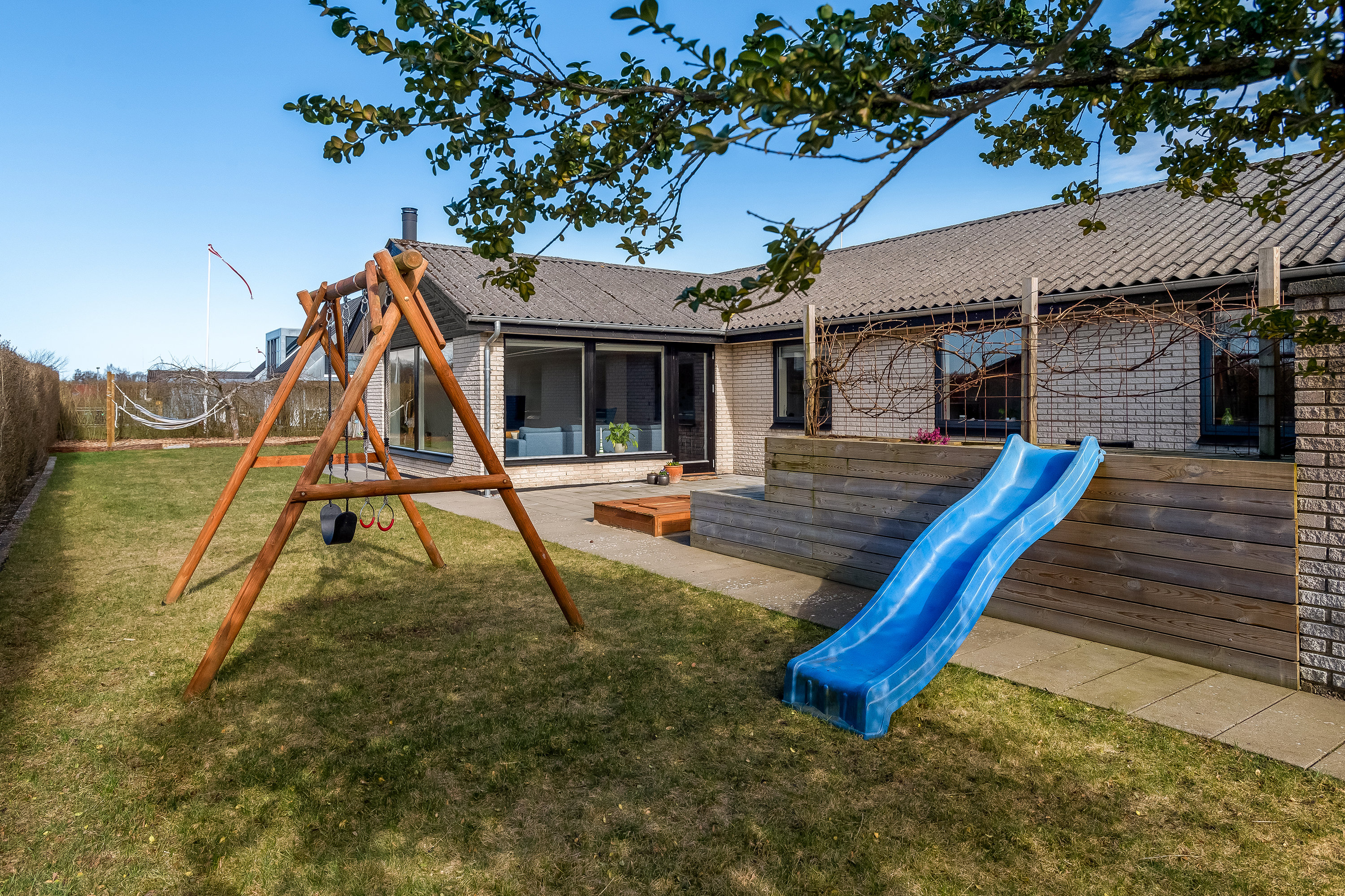 Villa: Have på Solsikkevej 22, Mejdal, 7500 Holstebro