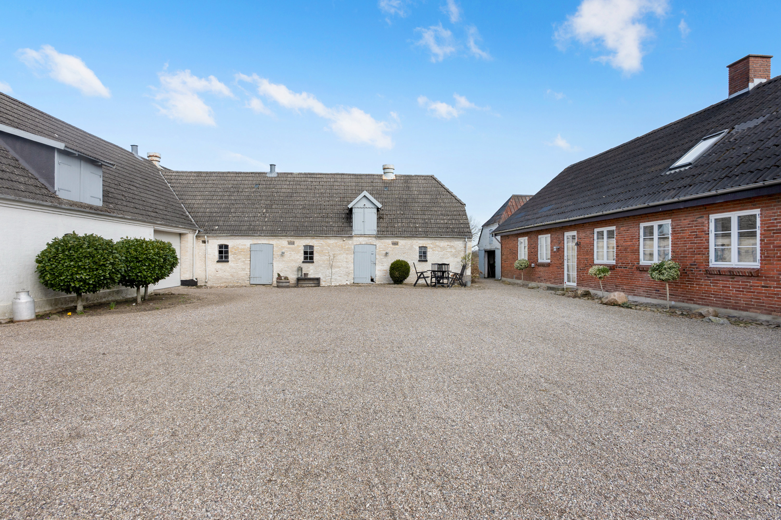 Miniaturebillede 2: facade. Billede af Byllerup 3, 5580 Nørre Aaby