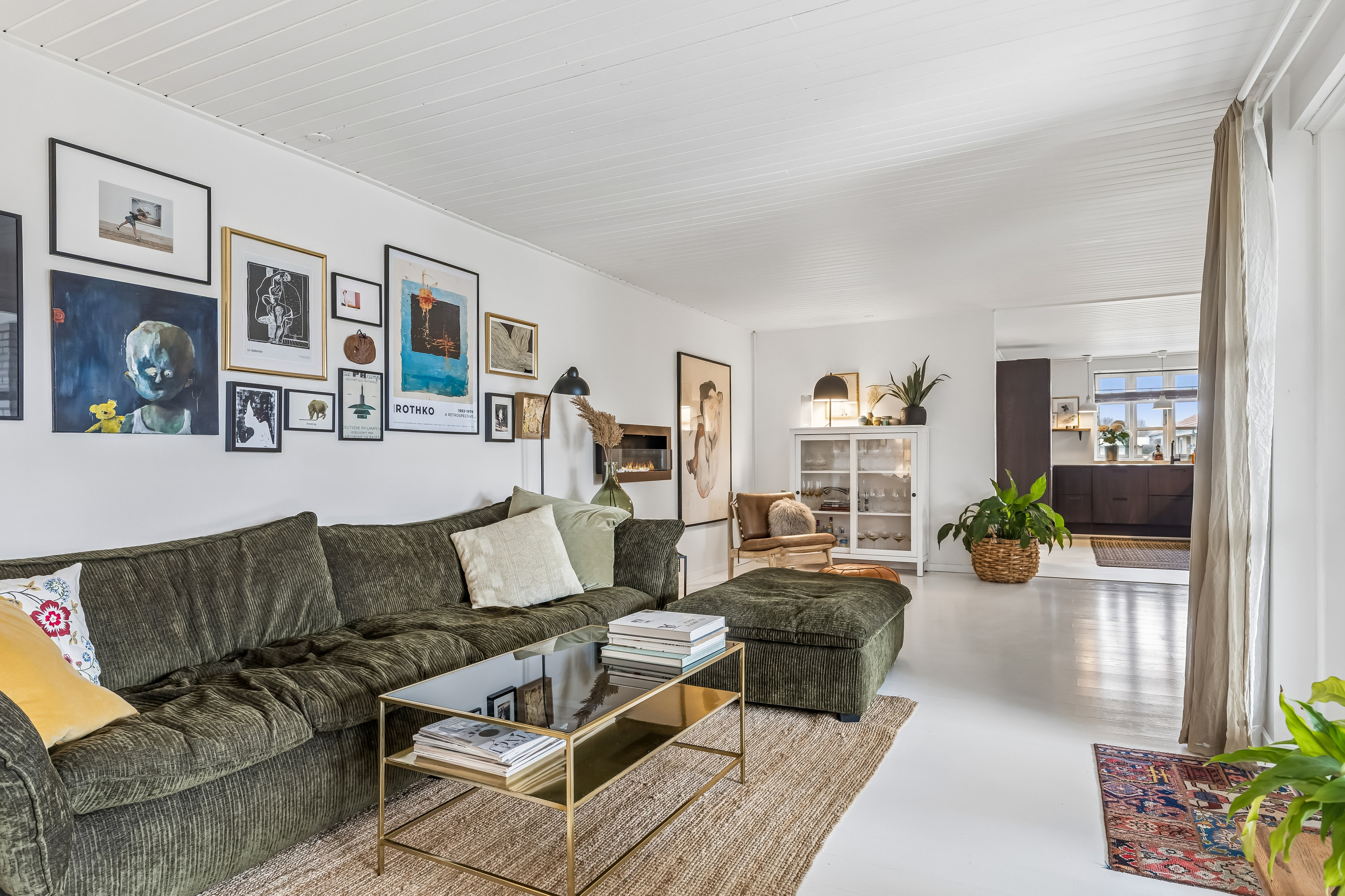 Fremhævet stue billede i fuldskærmstilstand. Billede af Præstelunden 20, 8722 Hedensted