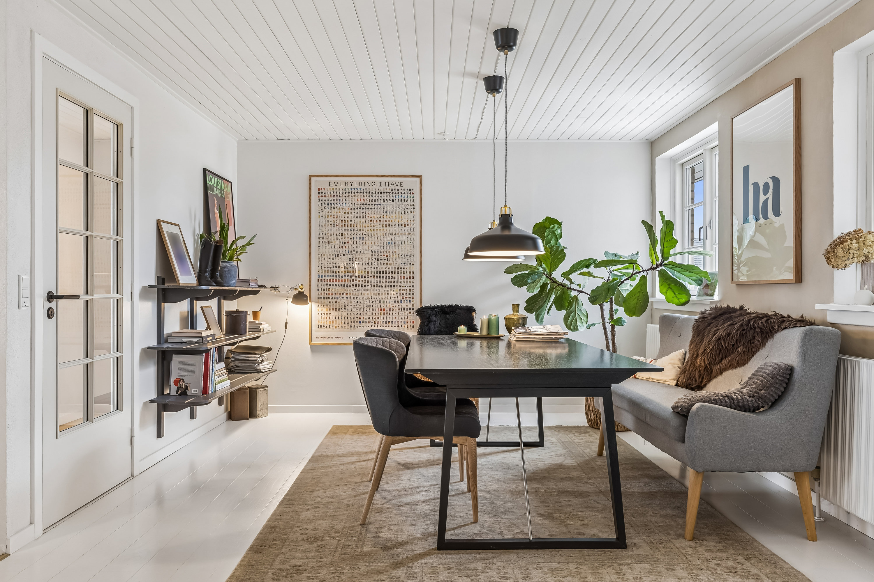 Fremhævet spisestue billede i fuldskærmstilstand. Billede af Præstelunden 20, 8722 Hedensted