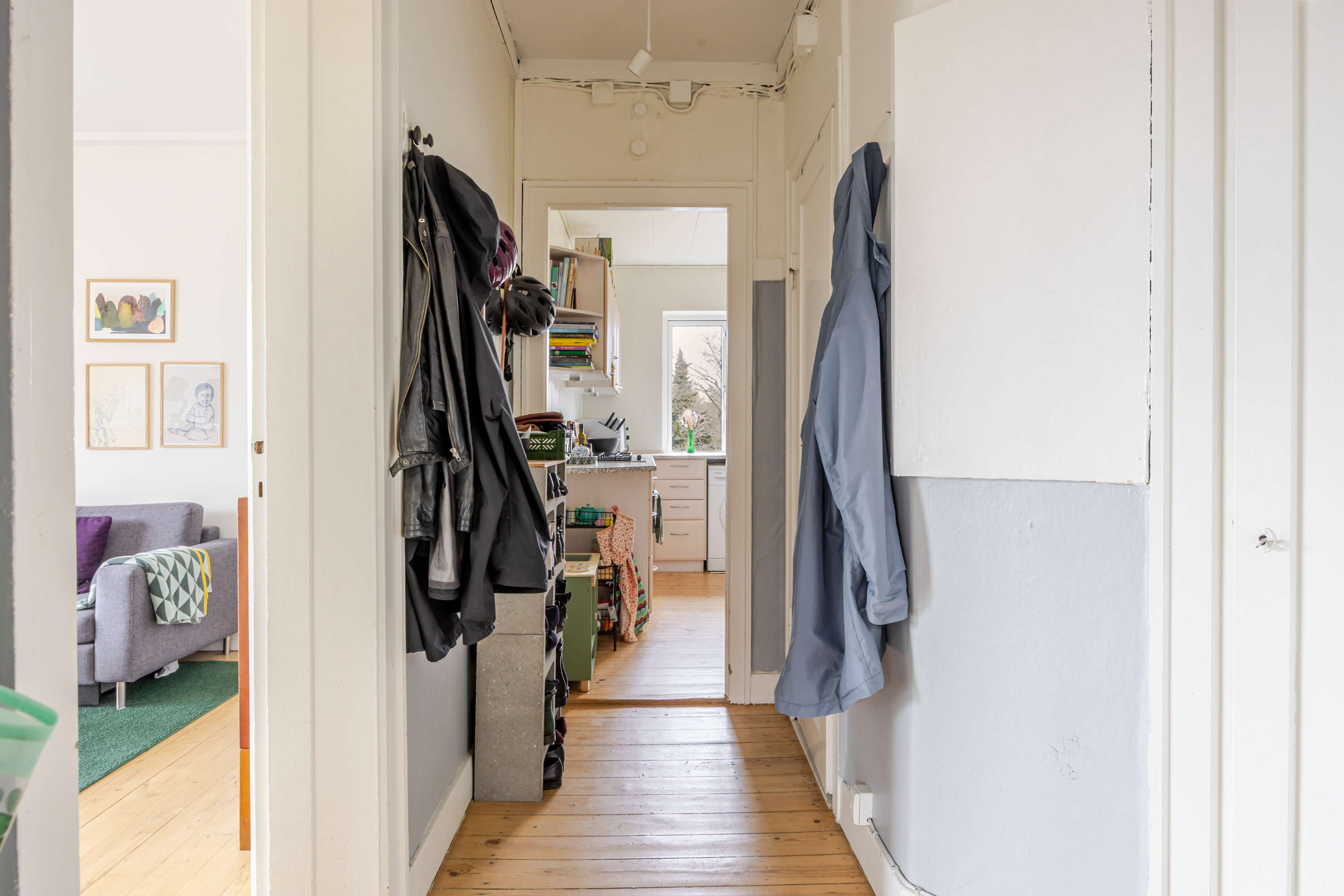 Fremhævet andet billede i fuldskærmstilstand. Billede af Johan Kellers Vej 50, 3. tv., 2450 København SV