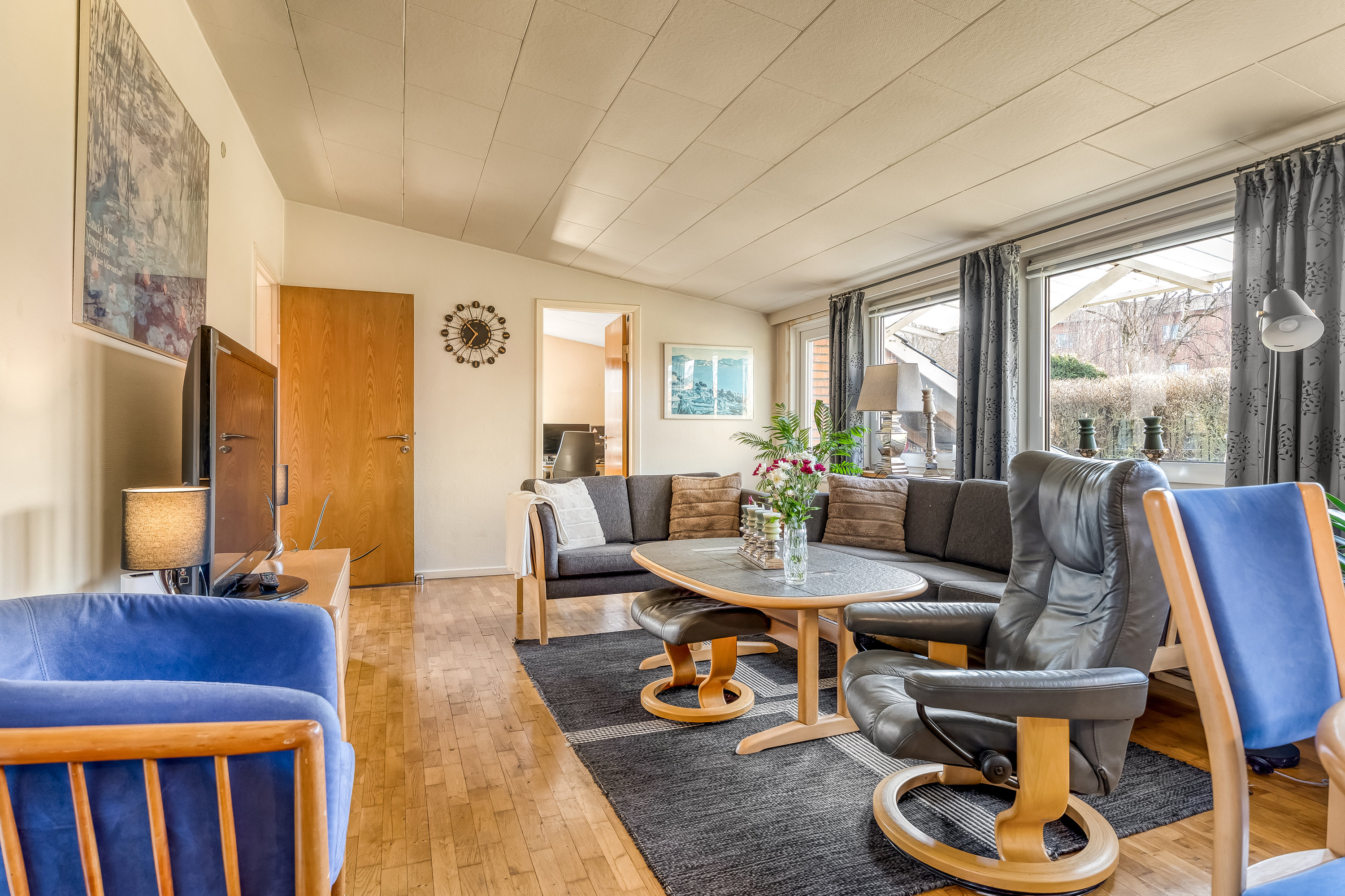 Fremhævet stue billede i fuldskærmstilstand. Billede af Østre Allé 2, 4900 Nakskov