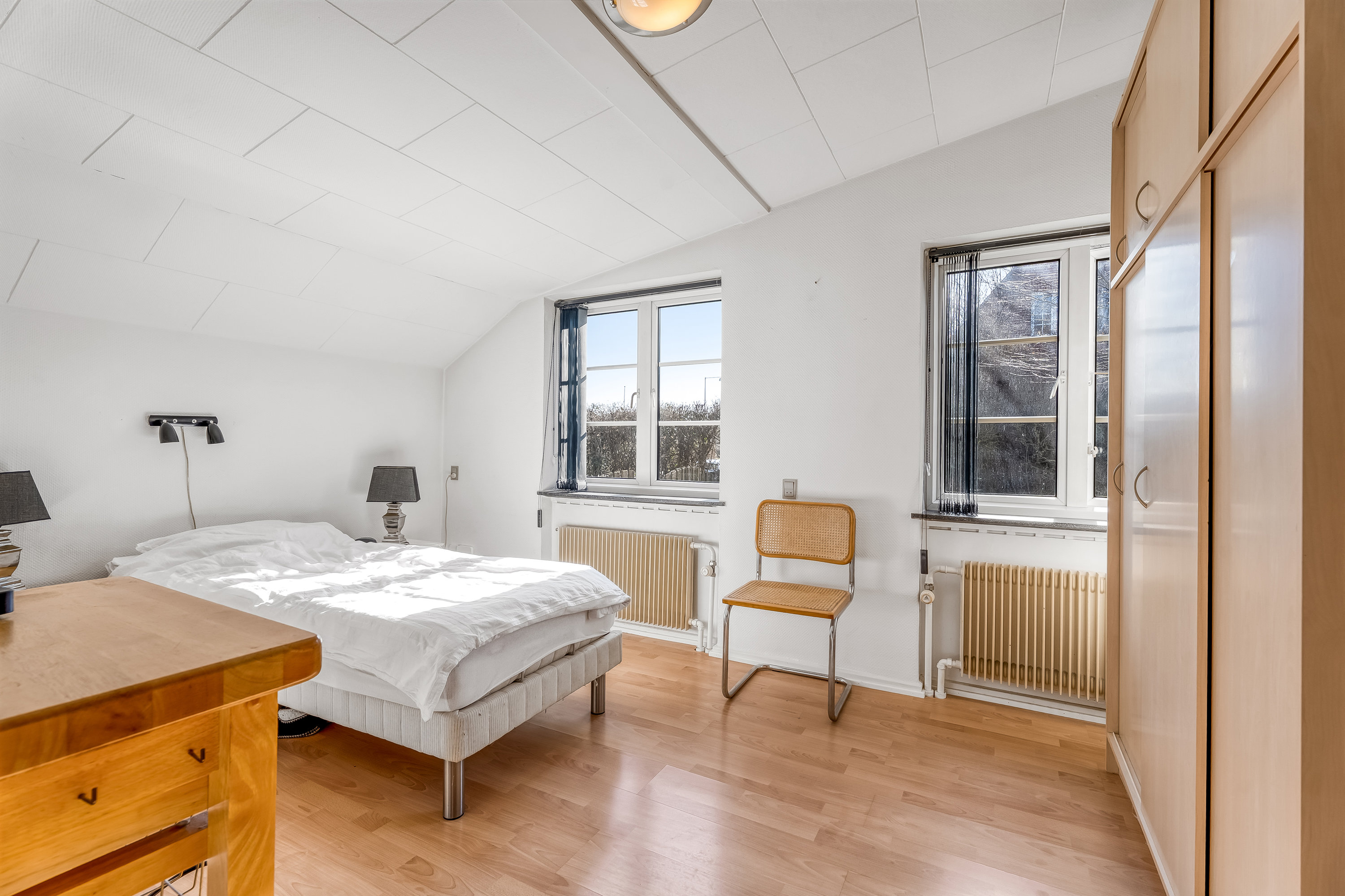 Fremhævet soveværelse billede i fuldskærmstilstand. Billede af Østre Allé 2, 4900 Nakskov