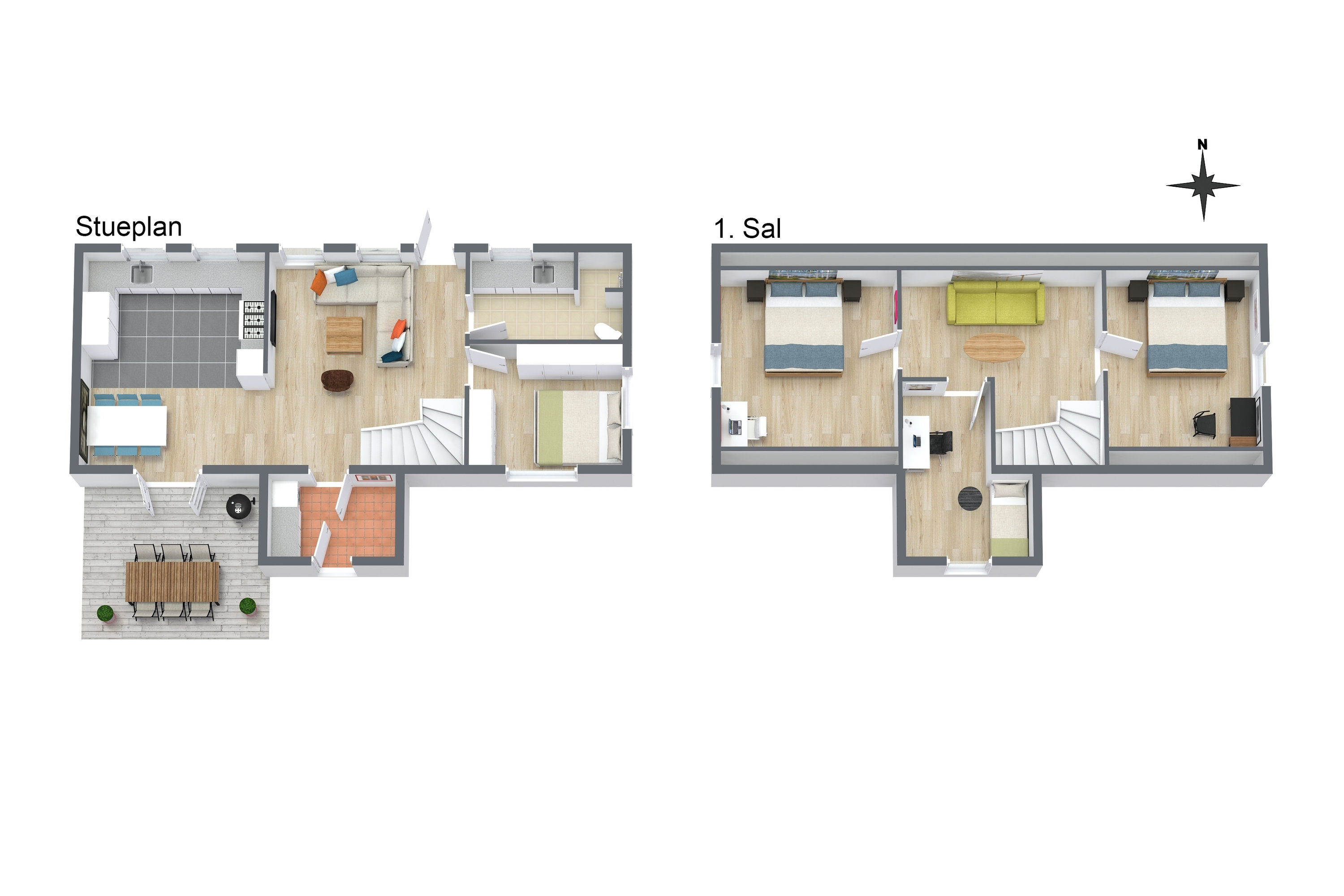 Plantegninger billede af Hjørringvej 170, Hørby, 9300 Sæby