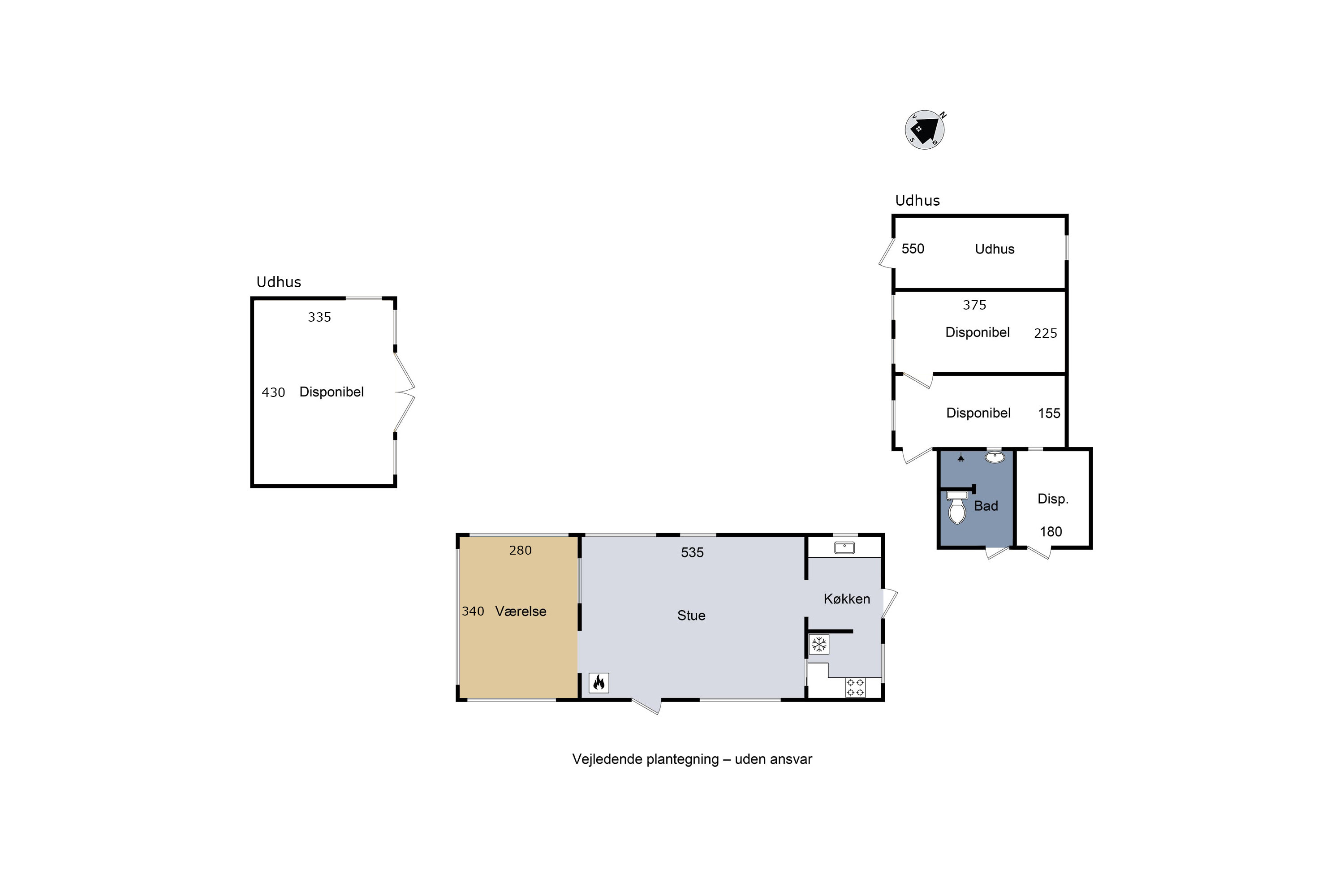 Plantegninger billede af Tranevej 16, 4220 Korsør