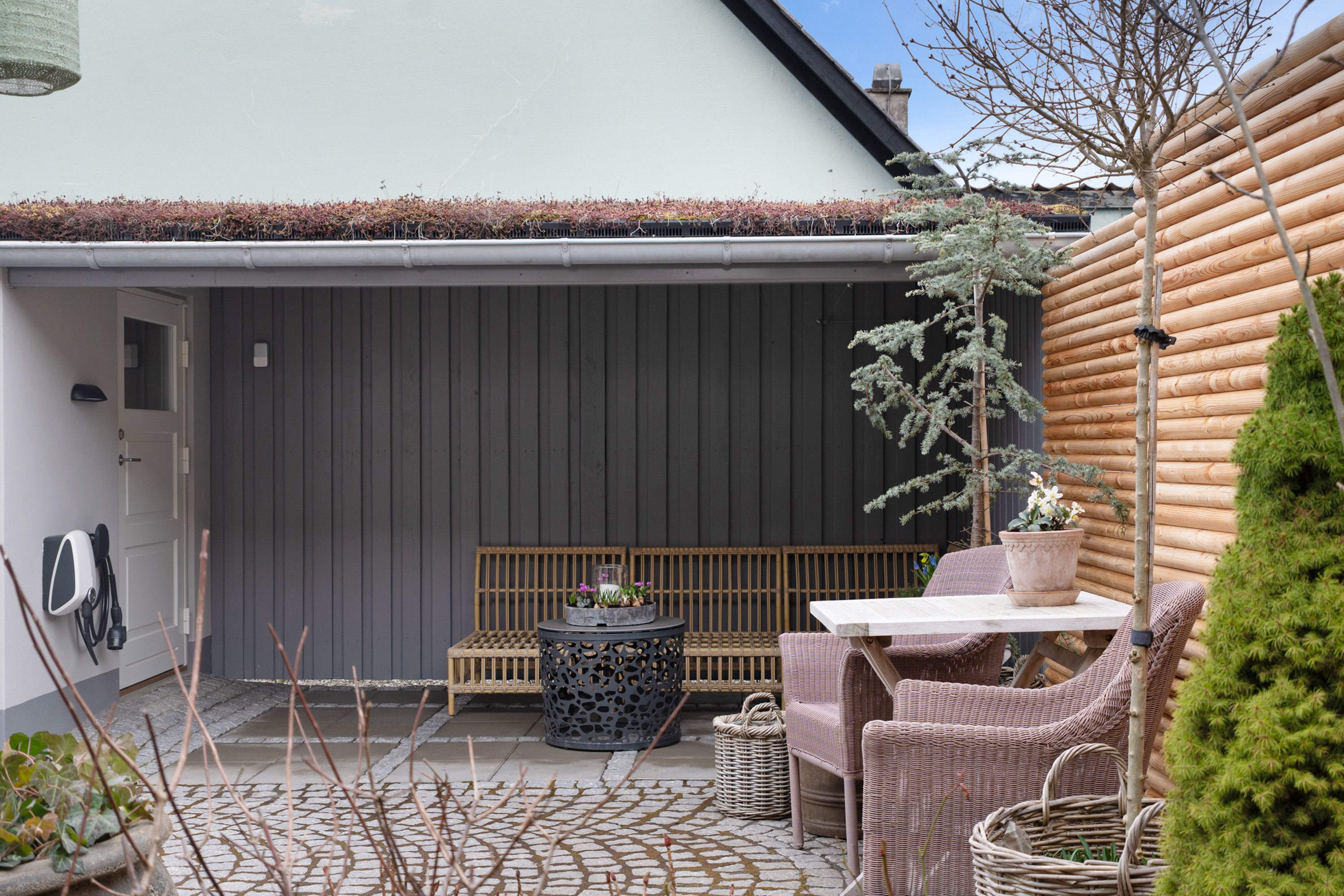 Fremhævet overdækket terrasse billede i fuldskærmstilstand. Billede af Buggesgade 21, 5500 Middelfart