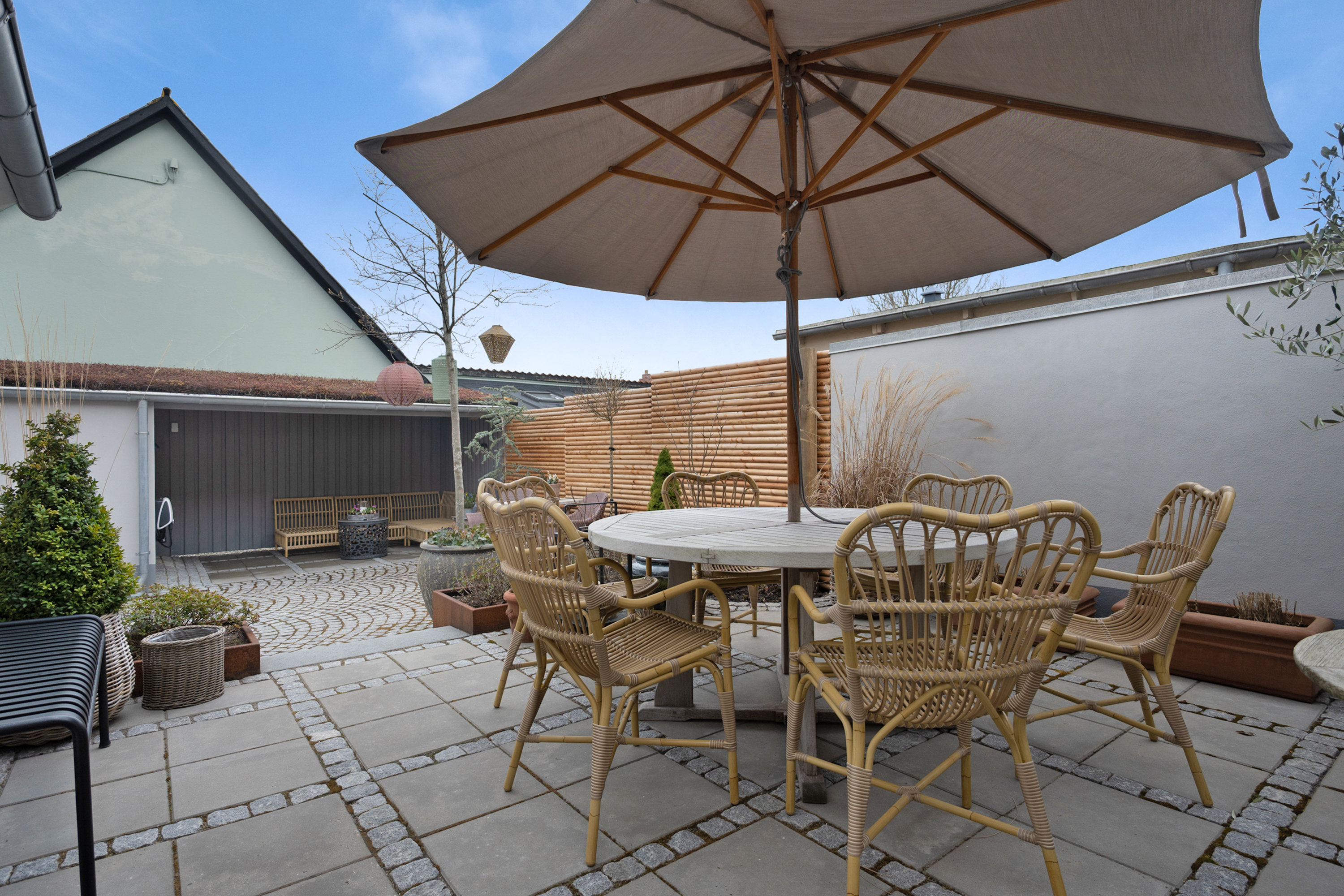 Fremhævet terrasse billede i fuldskærmstilstand. Billede af Buggesgade 21, 5500 Middelfart