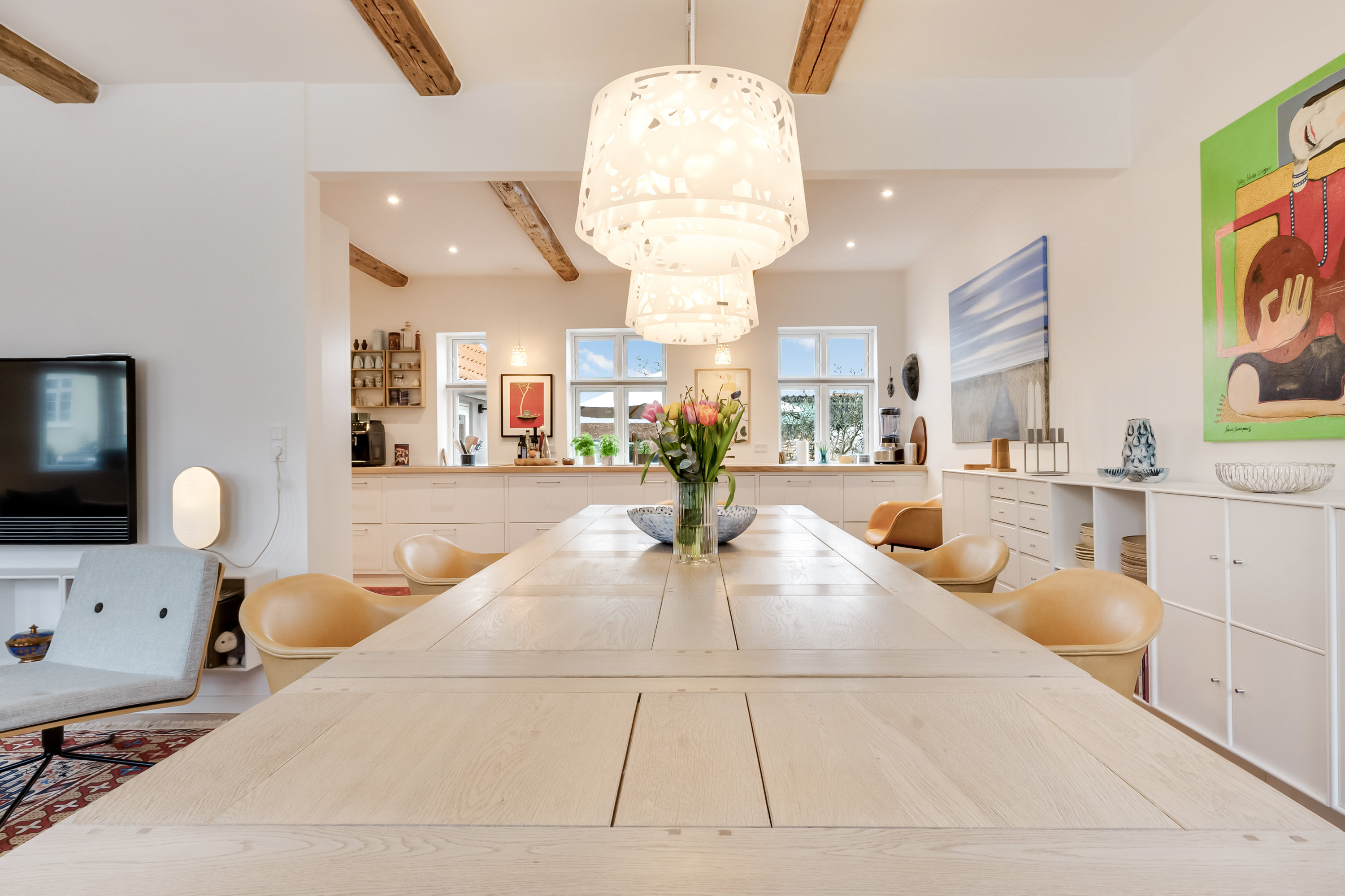 Fremhævet spisestue billede i fuldskærmstilstand. Billede af Buggesgade 21, 5500 Middelfart