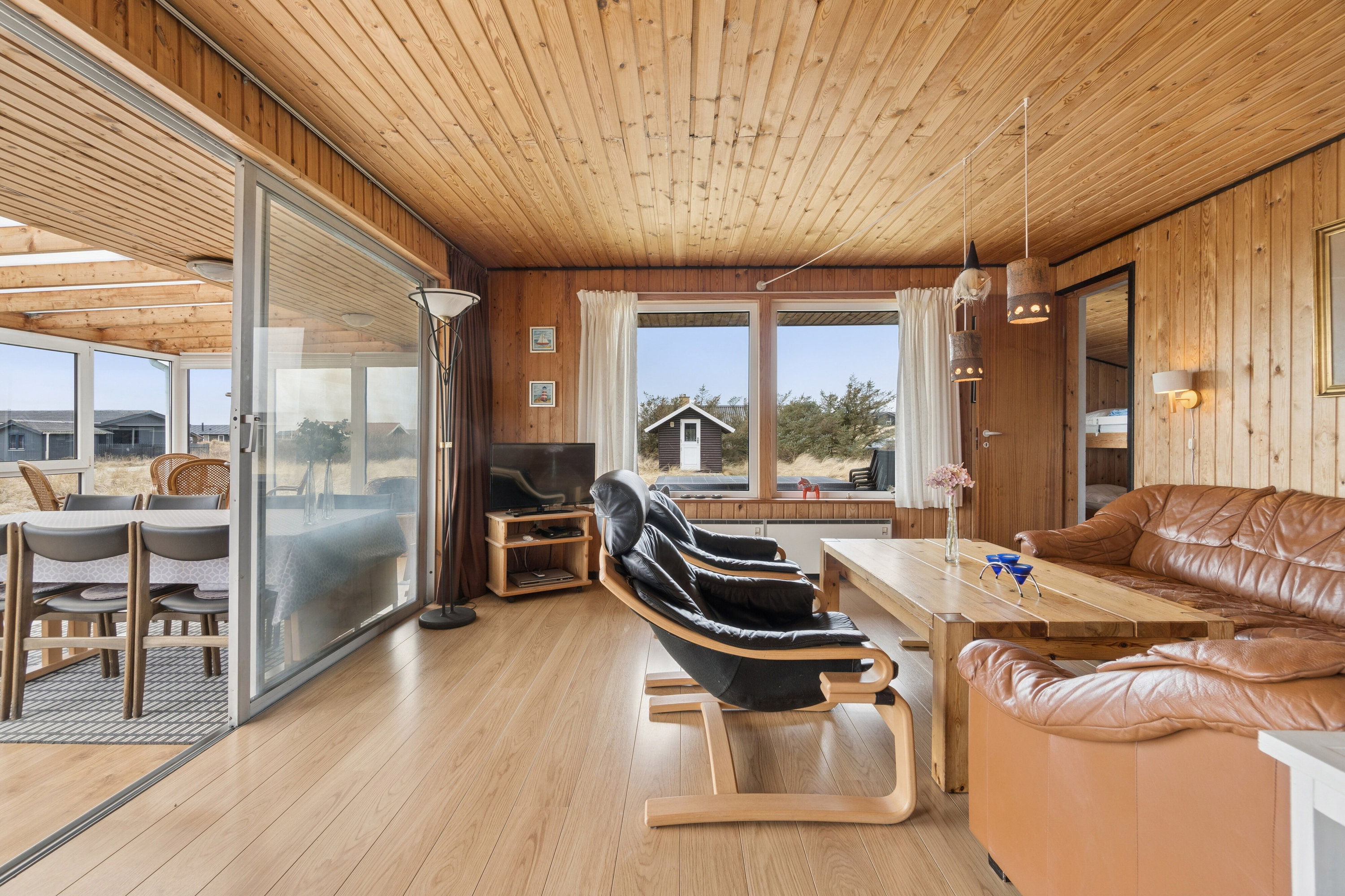 Fremhævet stue billede i fuldskærmstilstand. Billede af Kobbelsti 20, Klitmøller, 7700 Thisted