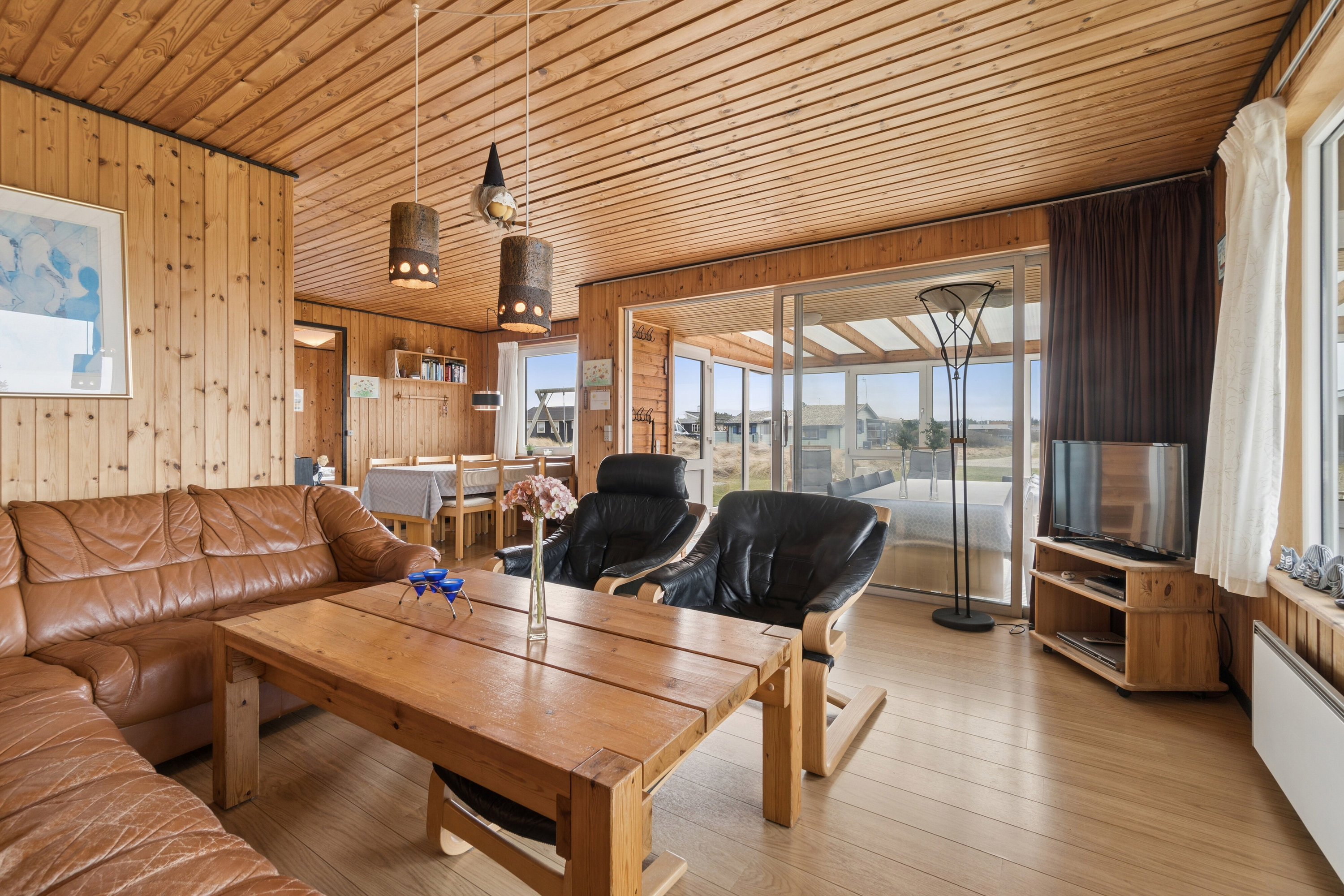 Fremhævet stue billede i fuldskærmstilstand. Billede af Kobbelsti 20, Klitmøller, 7700 Thisted