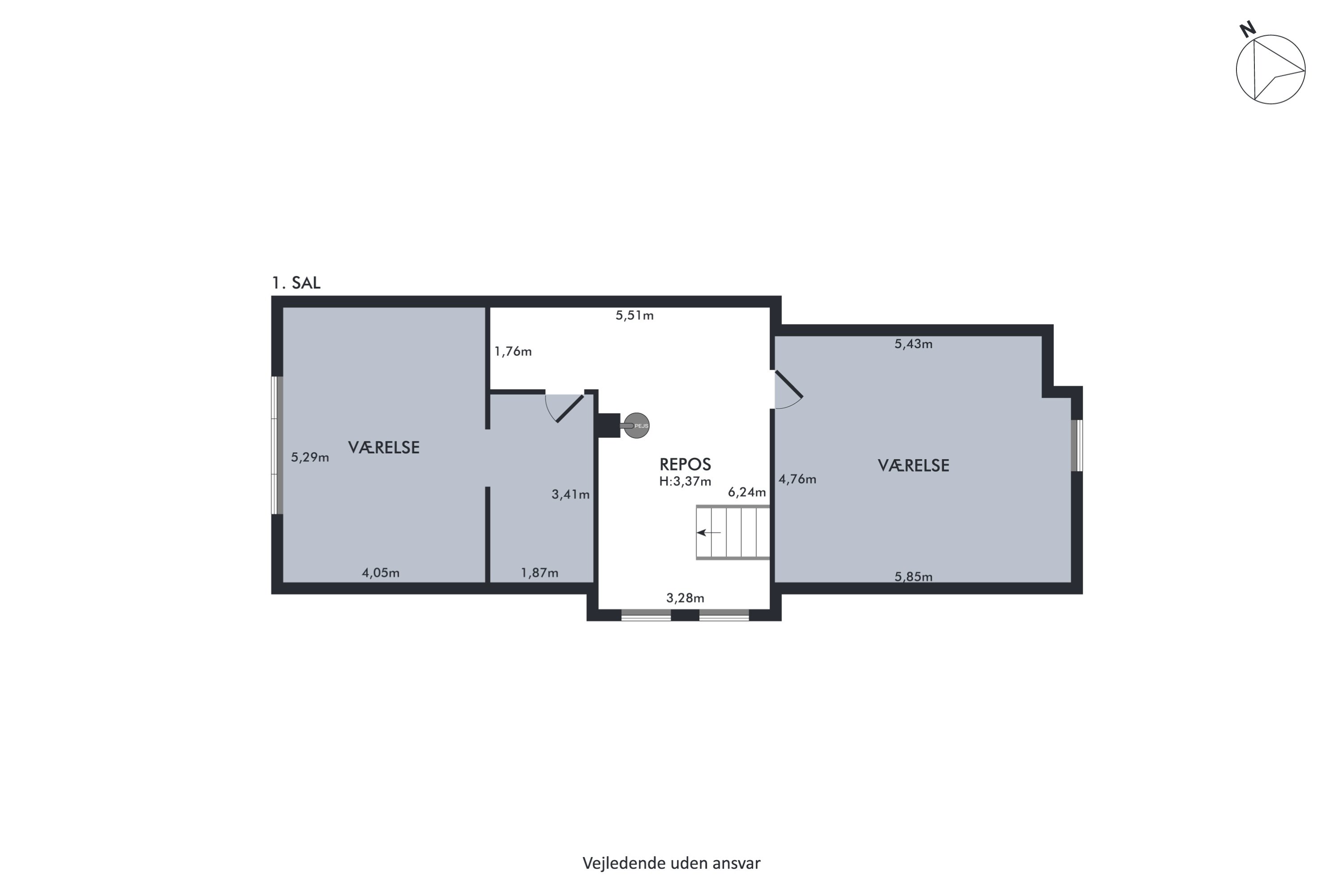 Plantegninger billede af Degnetoft 5, Kværs, 6300 Gråsten
