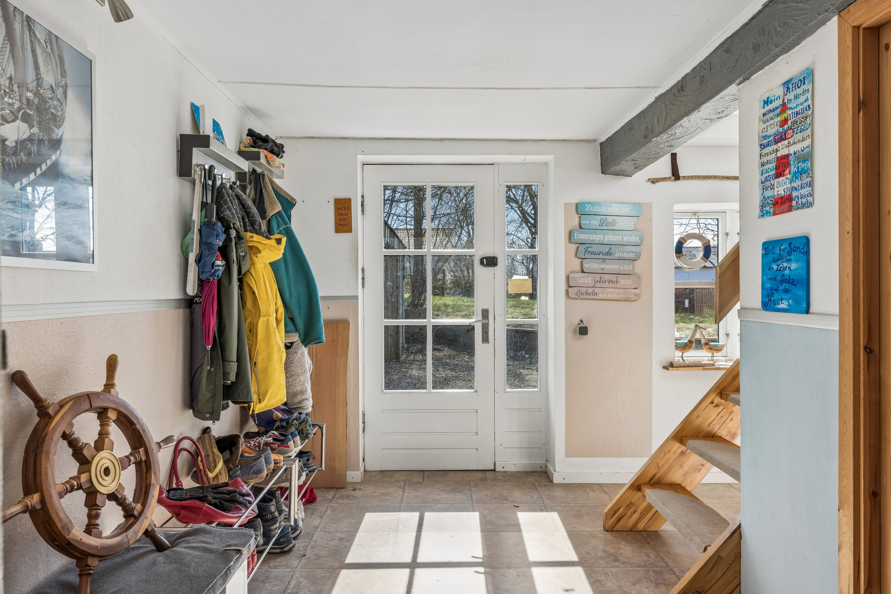 Fremhævet gang billede i fuldskærmstilstand. Billede af Degnetoft 5, Kværs, 6300 Gråsten