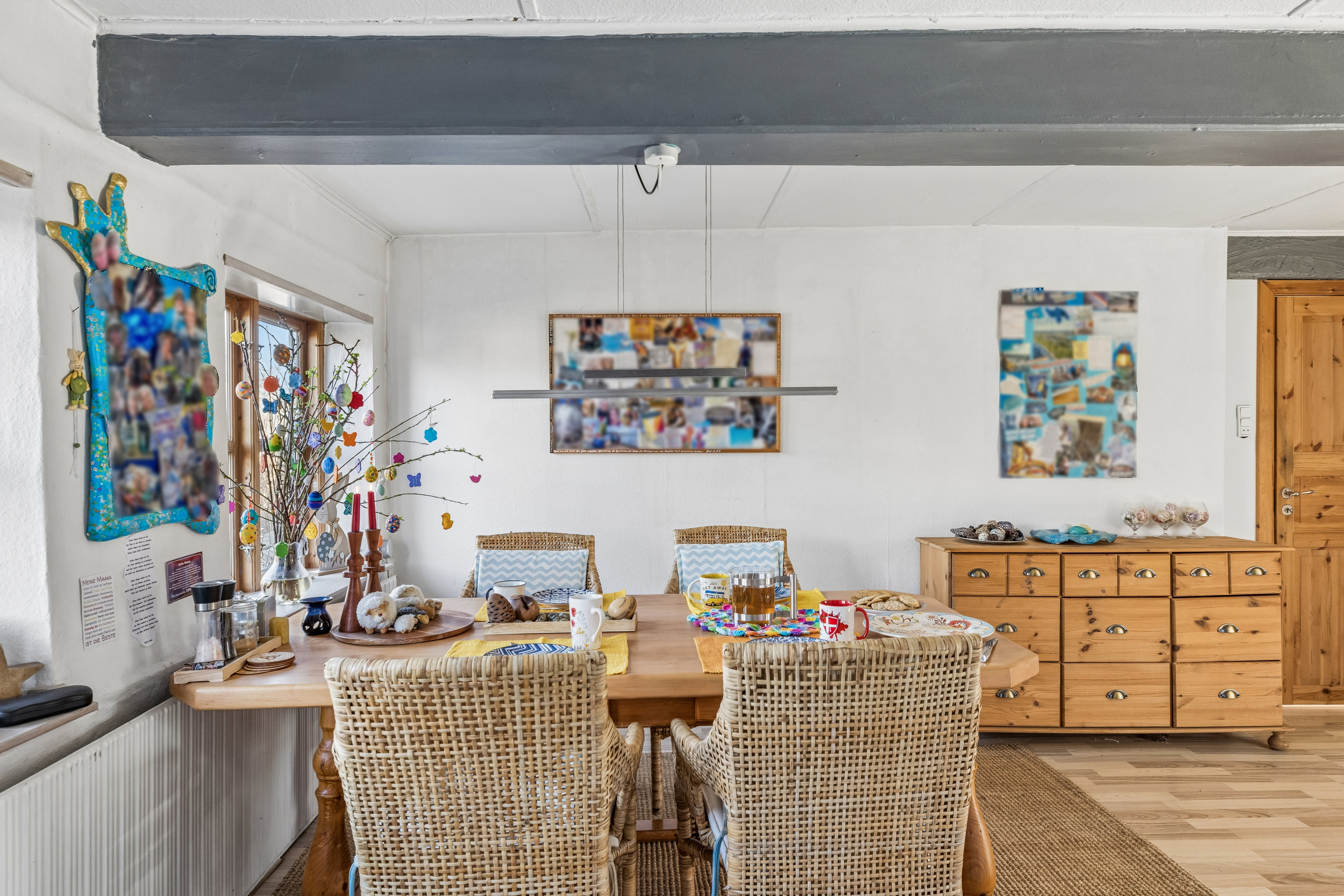 Fremhævet stue billede i fuldskærmstilstand. Billede af Degnetoft 5, Kværs, 6300 Gråsten