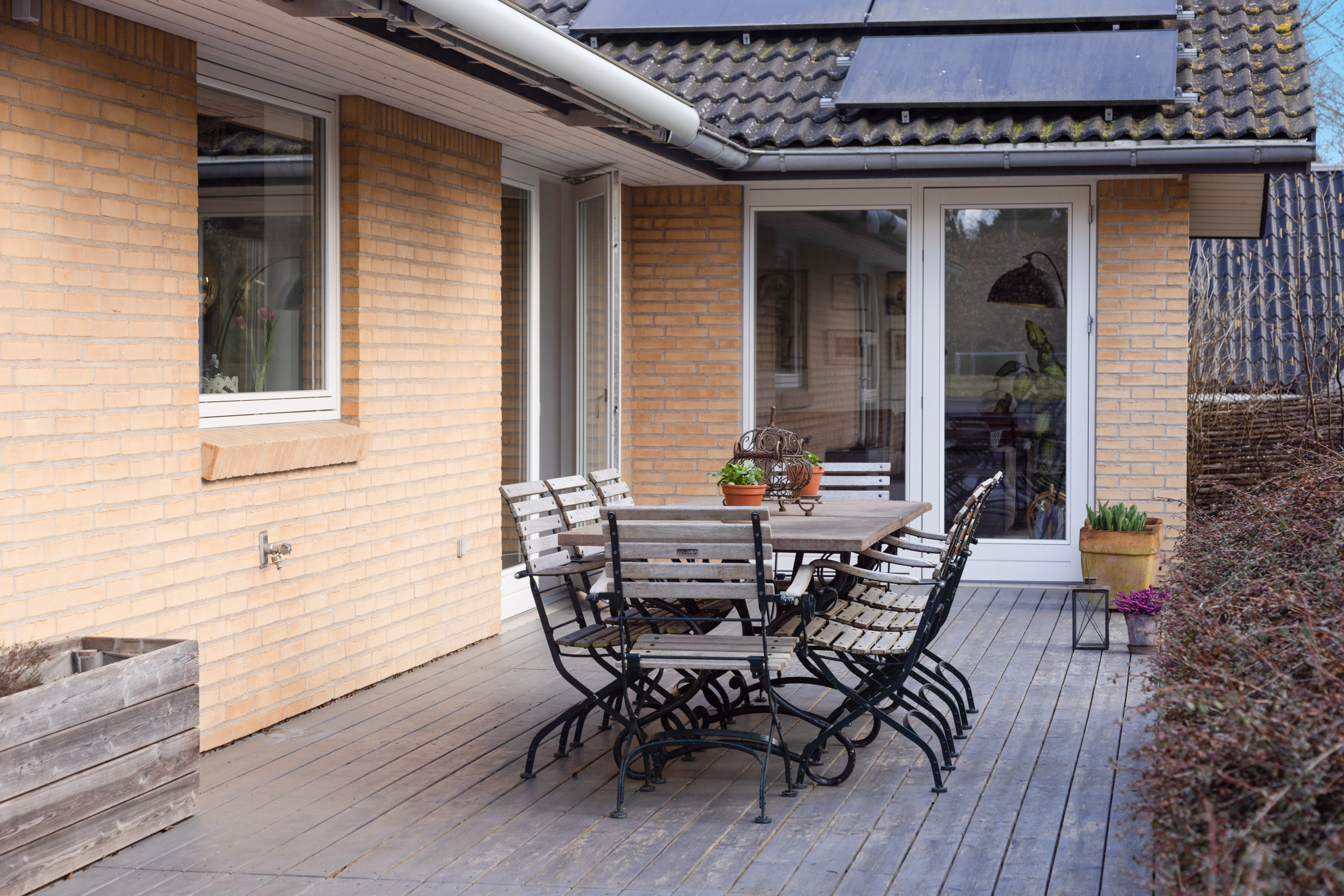 Fremhævet terrasse billede i fuldskærmstilstand. Billede af Kildehøjvej 22B, 3460 Birkerød