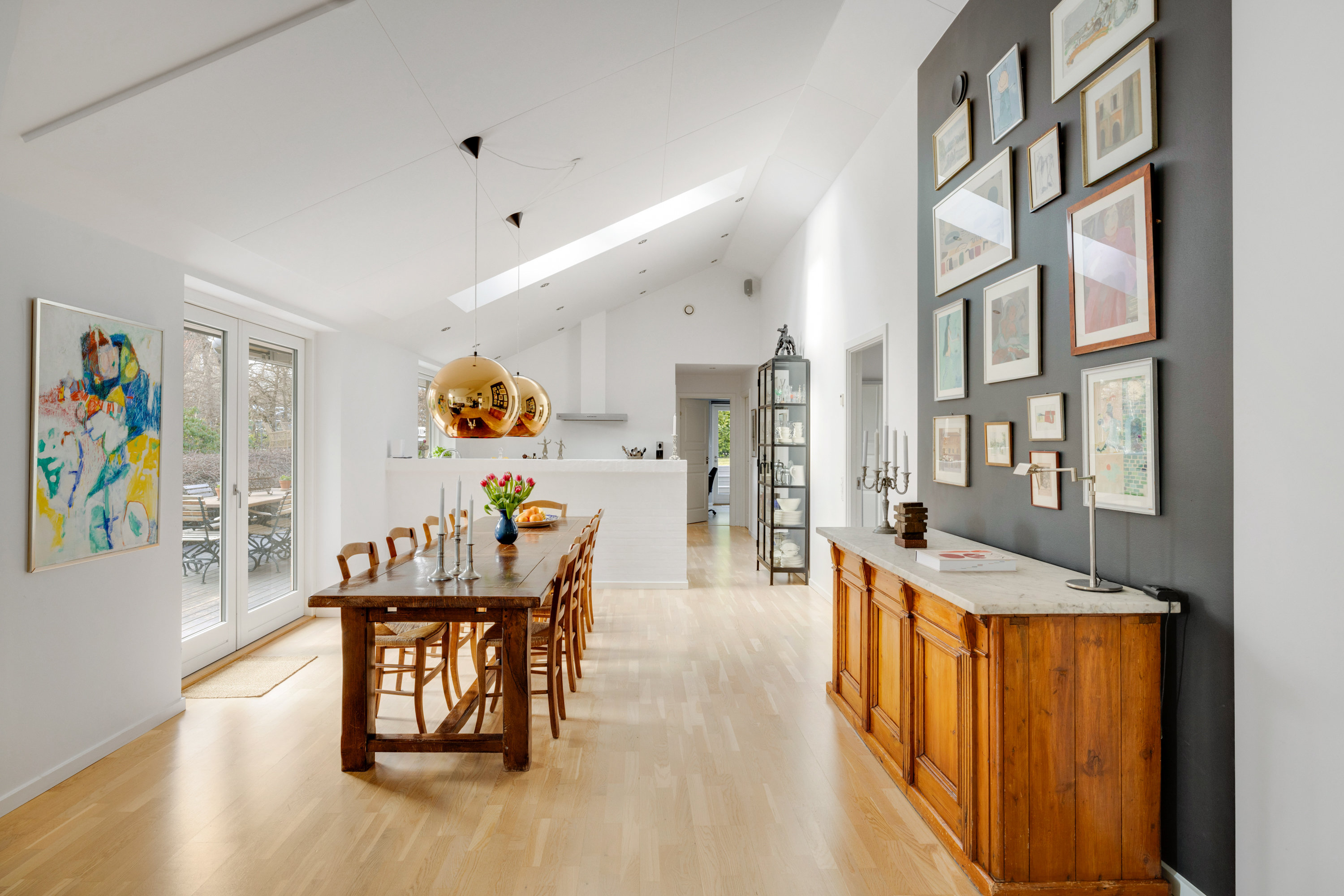 Miniaturebillede 2: stue. Billede af Kildehøjvej 22B, 3460 Birkerød