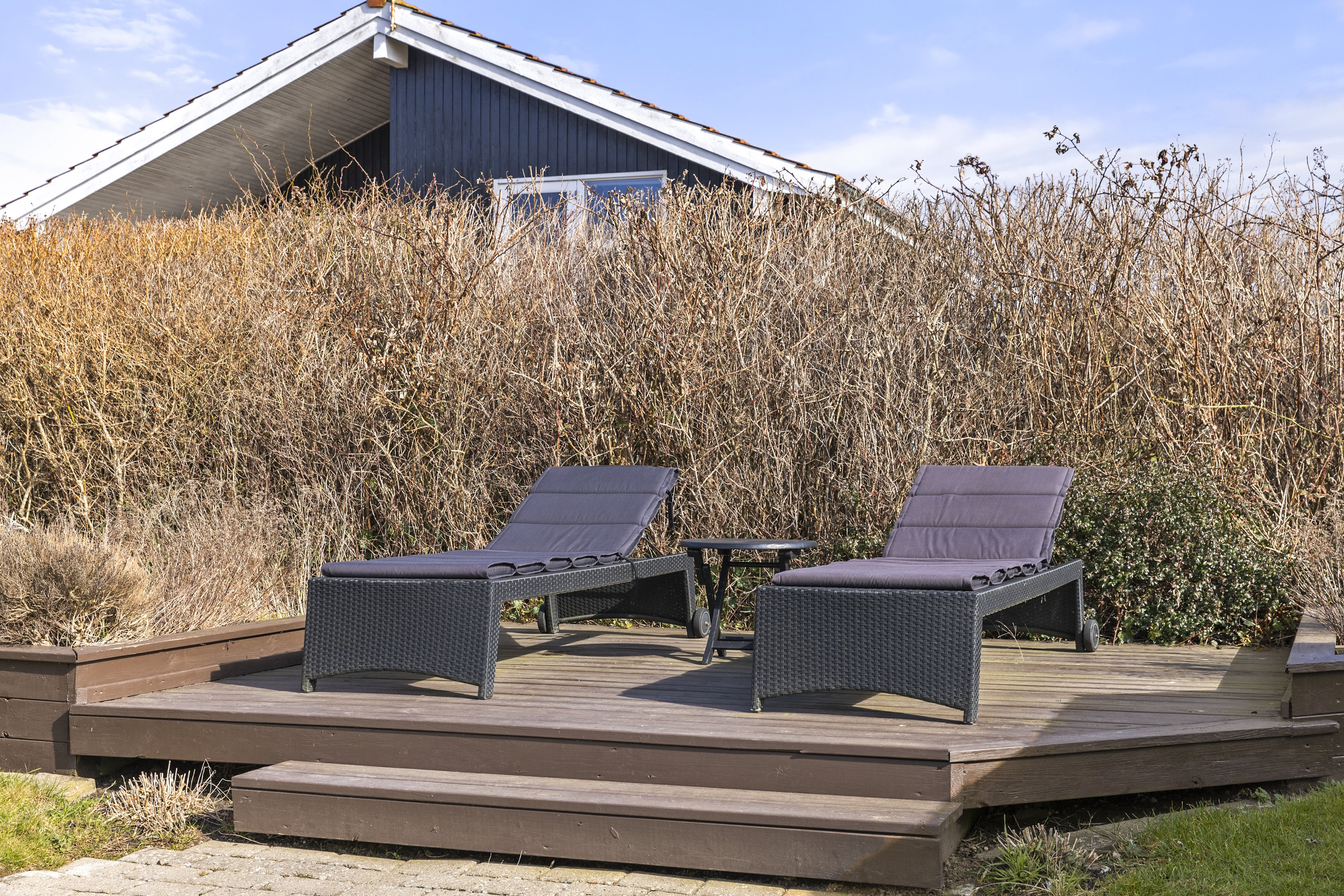 Fremhævet terrasse billede i fuldskærmstilstand. Billede af Rolf Krakesvej 1, Drøsselbjerg, 4200 Slagelse