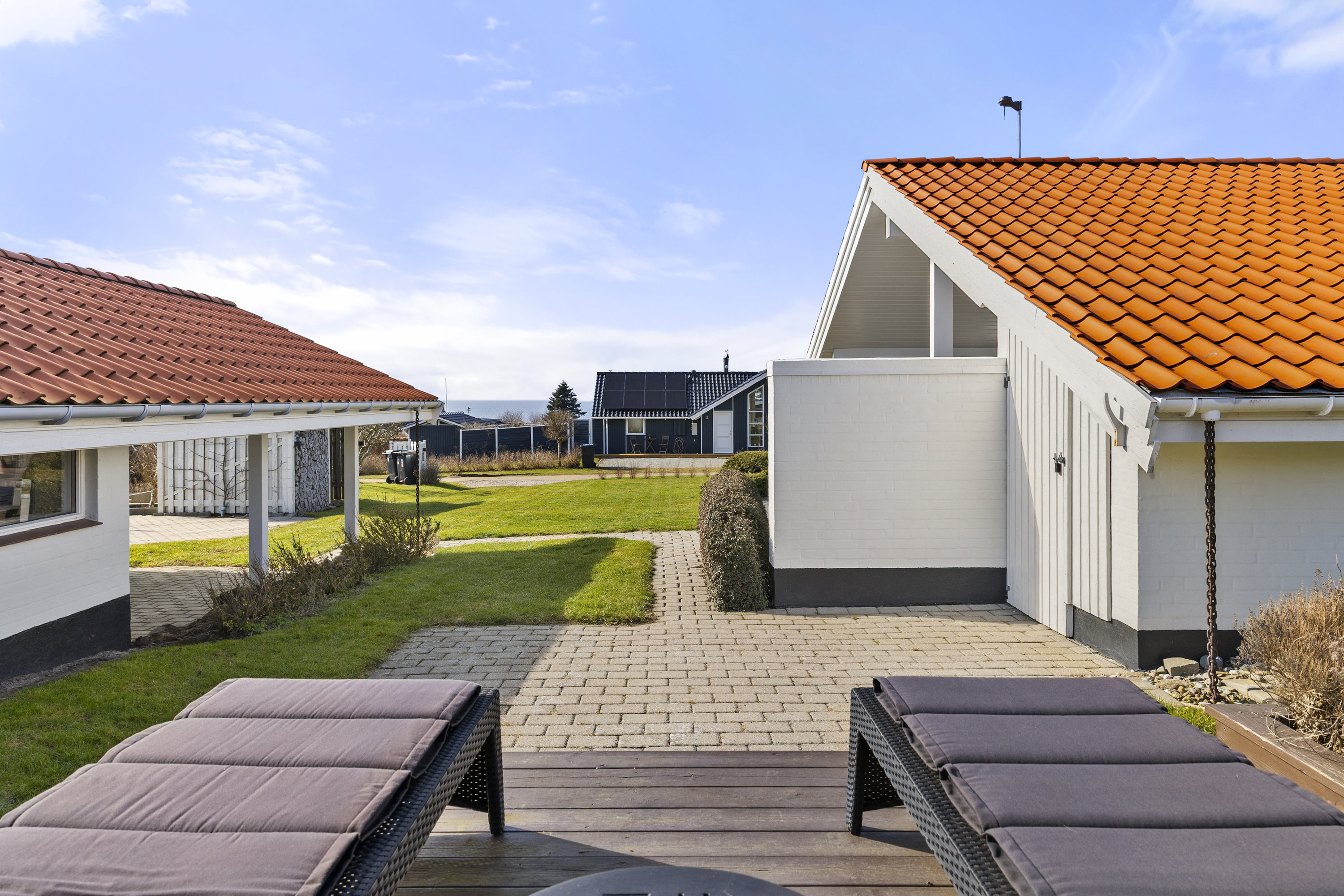 Fremhævet terrasse billede i fuldskærmstilstand. Billede af Rolf Krakesvej 1, Drøsselbjerg, 4200 Slagelse