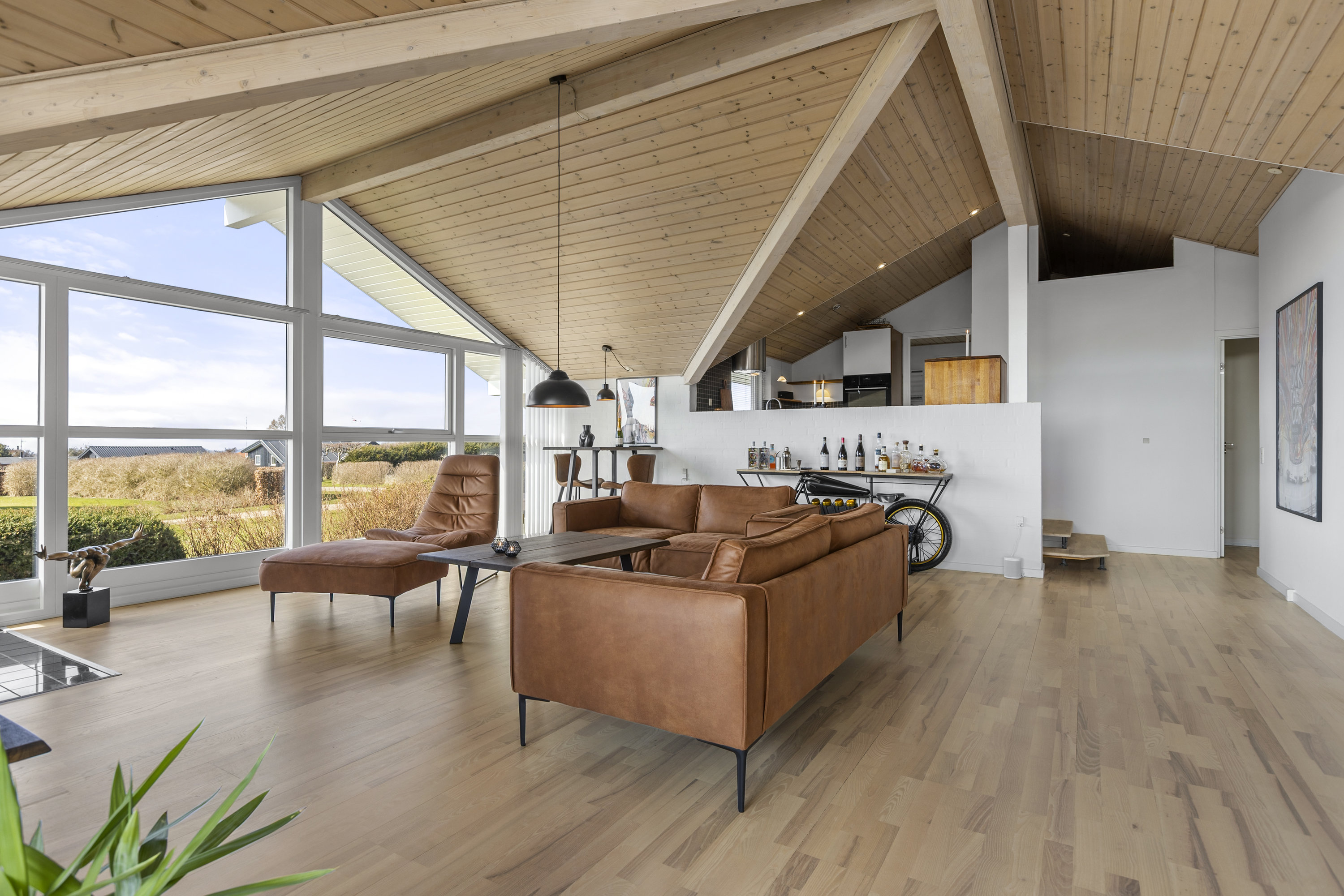 Fremhævet stue billede i fuldskærmstilstand. Billede af Rolf Krakesvej 1, Drøsselbjerg, 4200 Slagelse