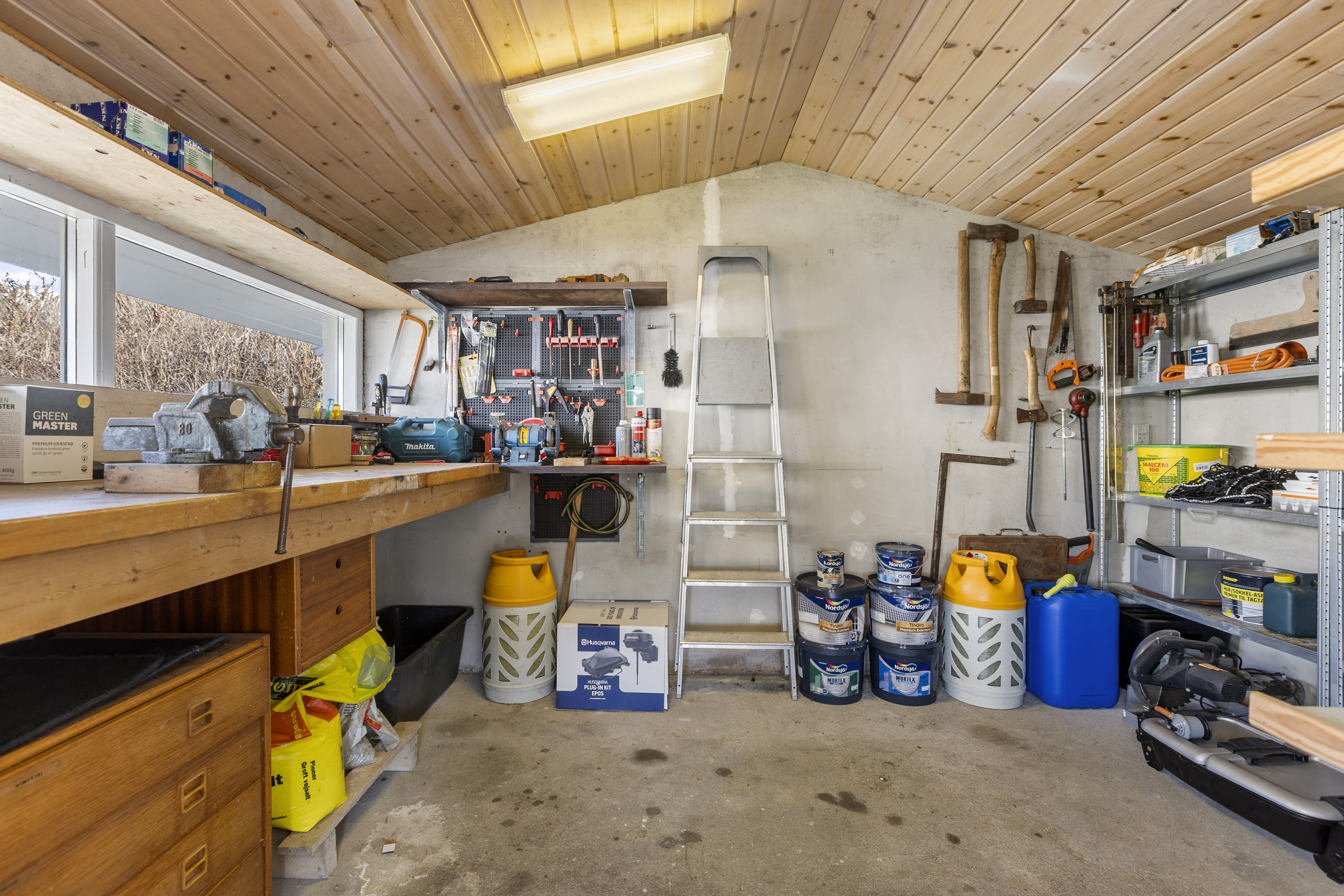 Fremhævet udhus billede i fuldskærmstilstand. Billede af Rolf Krakesvej 1, Drøsselbjerg, 4200 Slagelse