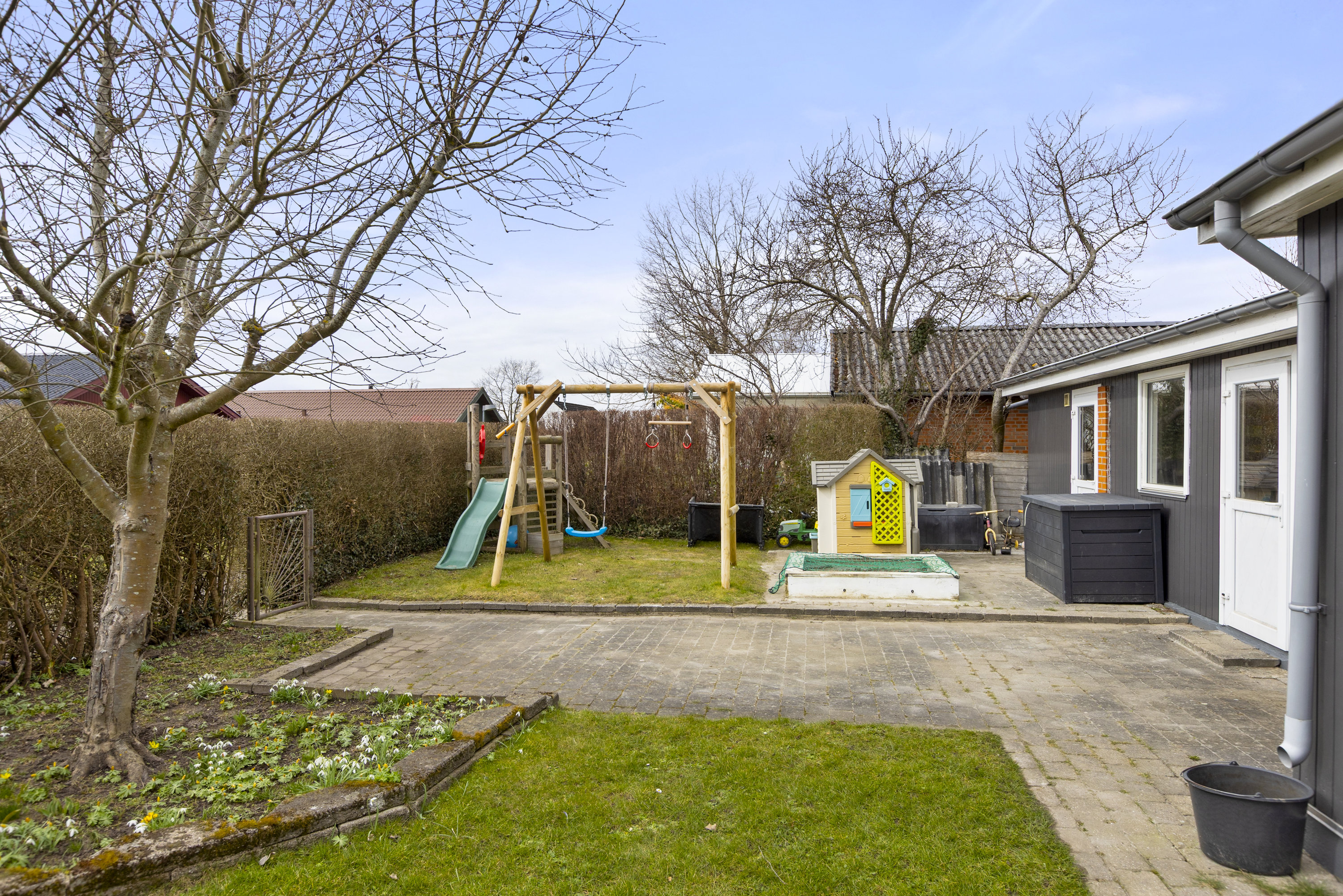 Fremhævet have billede i fuldskærmstilstand. Billede af Engvej 19, Gelsted, 4160 Herlufmagle