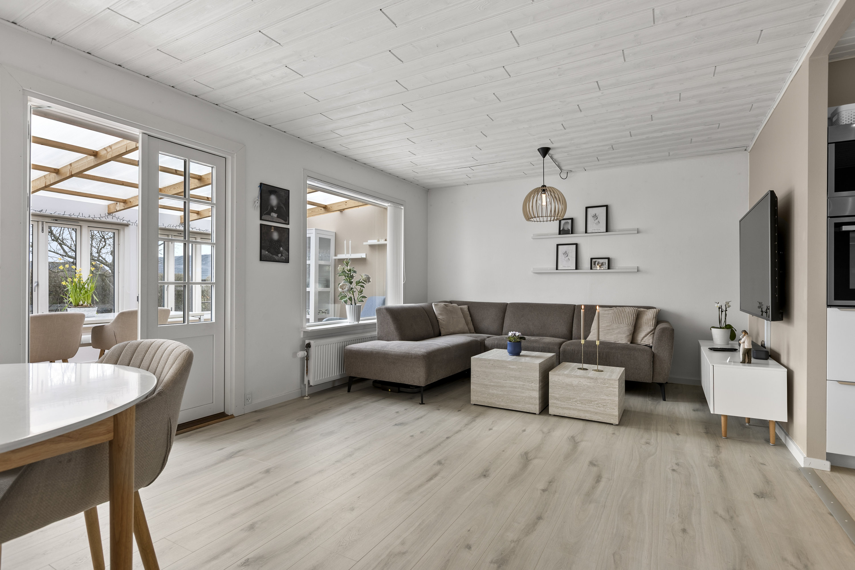 Fremhævet stue billede i fuldskærmstilstand. Billede af Engvej 19, Gelsted, 4160 Herlufmagle