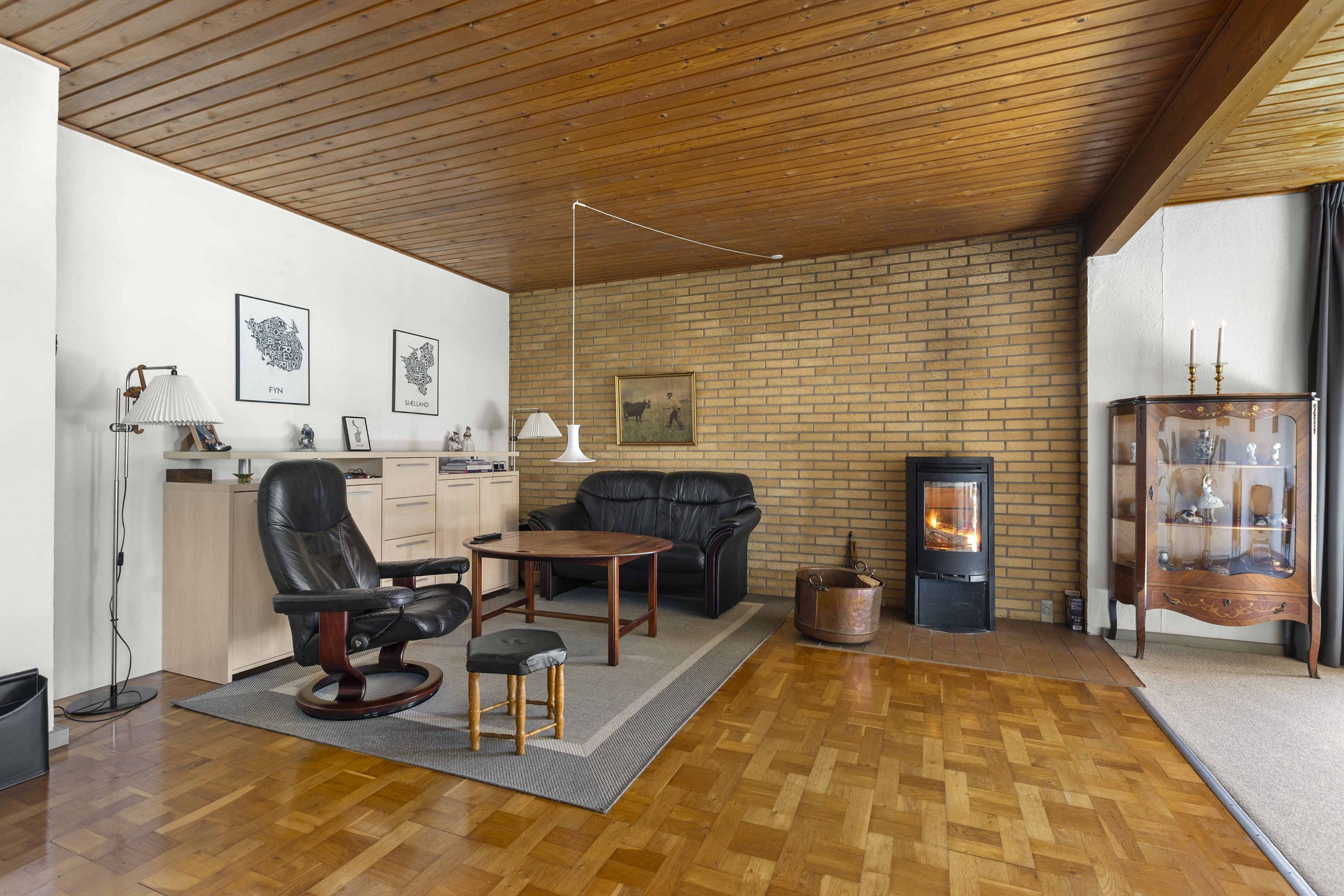 Fremhævet stue billede i fuldskærmstilstand. Billede af Ørslev Gade 76D, Ørslev, 4100 Ringsted