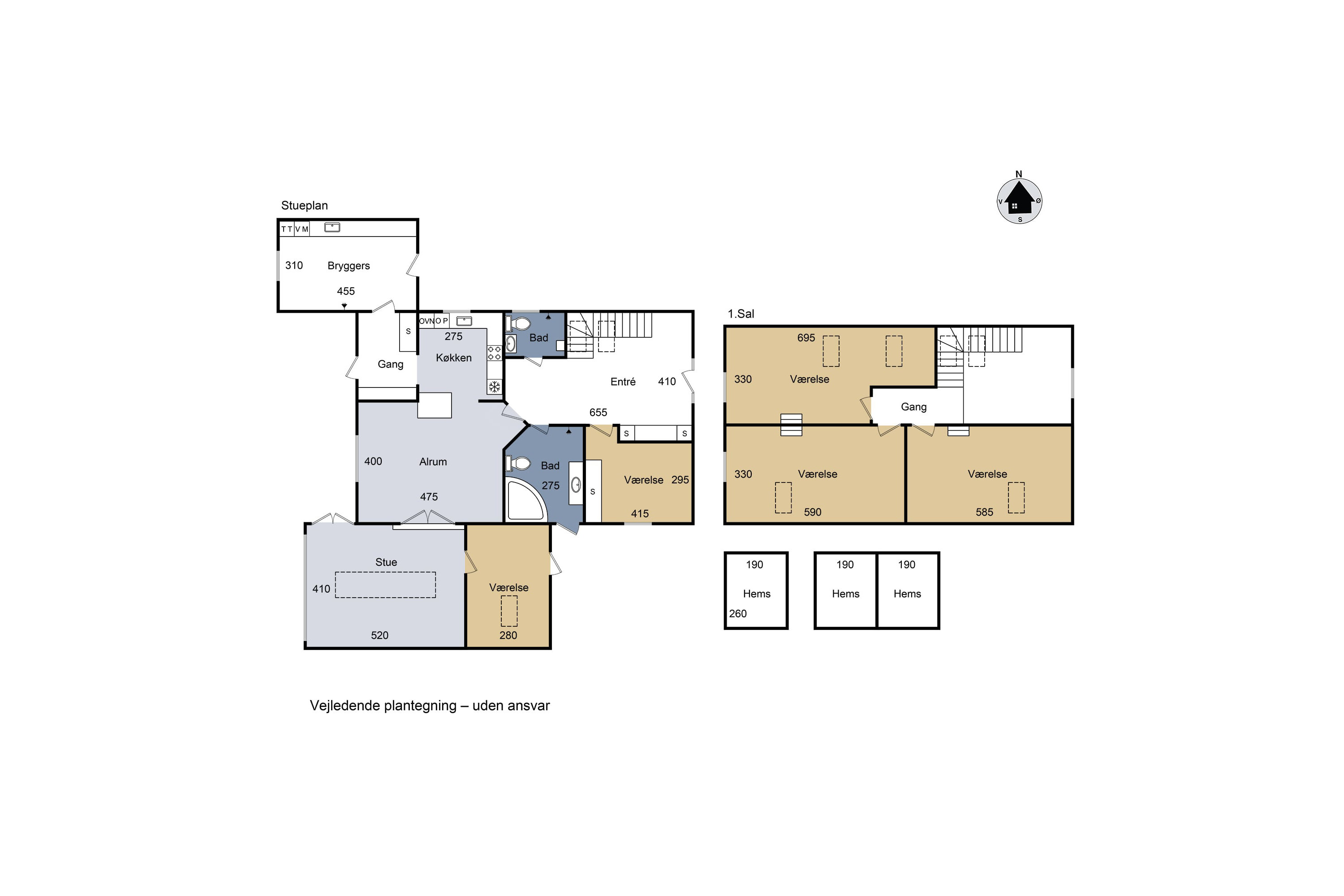 Plantegninger billede af Avnbøgevej 12, 4100 Ringsted