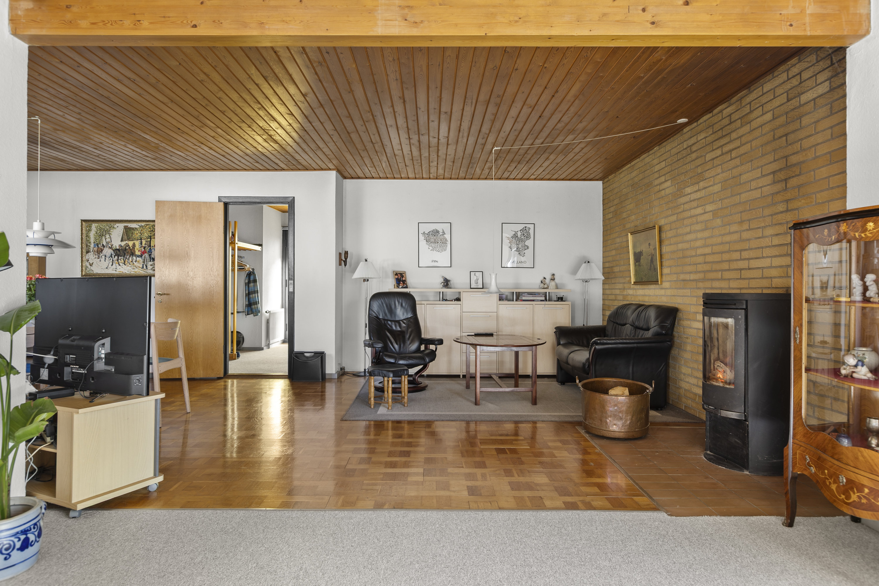 Fremhævet stue billede i fuldskærmstilstand. Billede af Ørslev Gade 76D, Ørslev, 4100 Ringsted