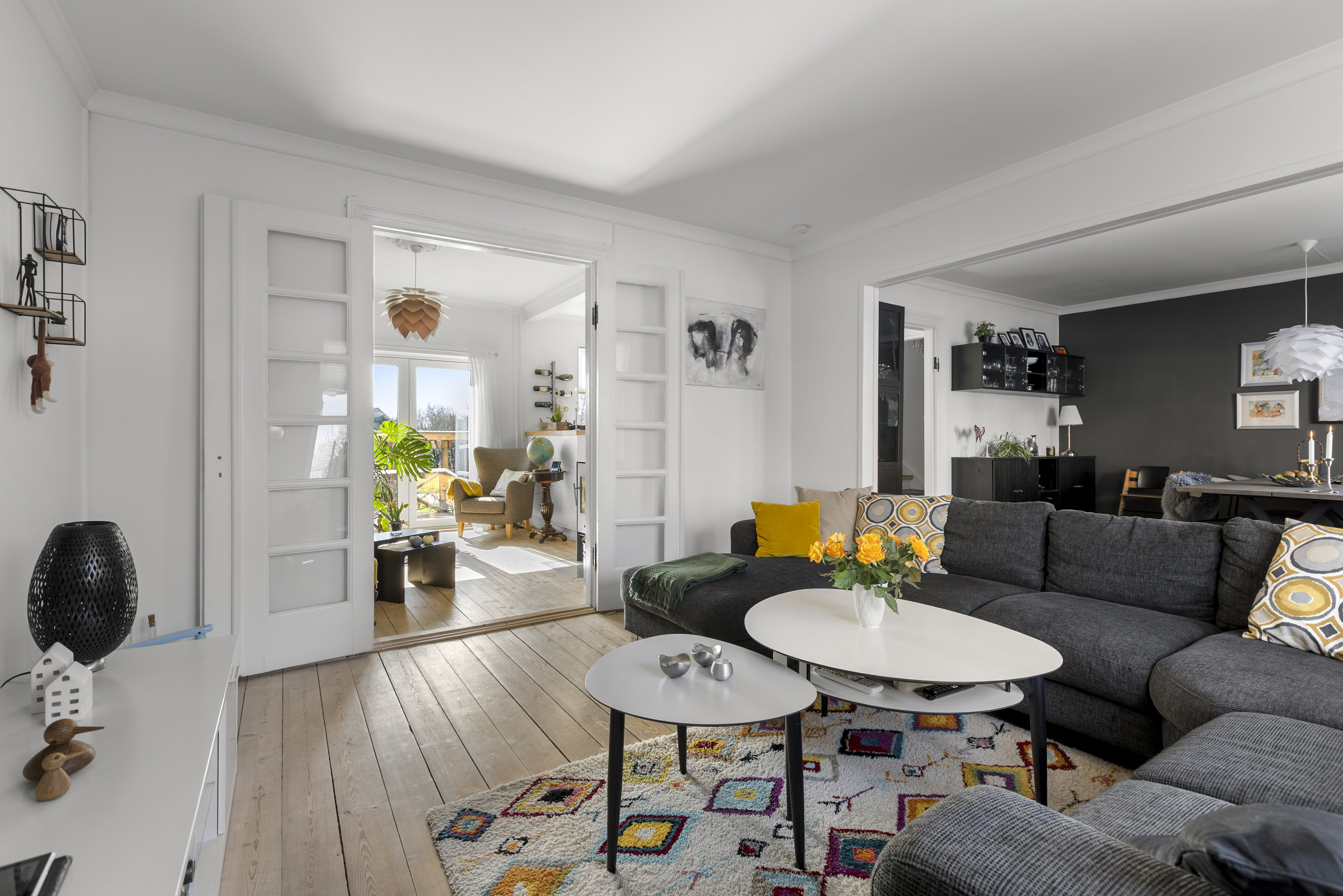 Miniaturebillede 2: stue. Billede af Teglgården 10, 4220 Korsør