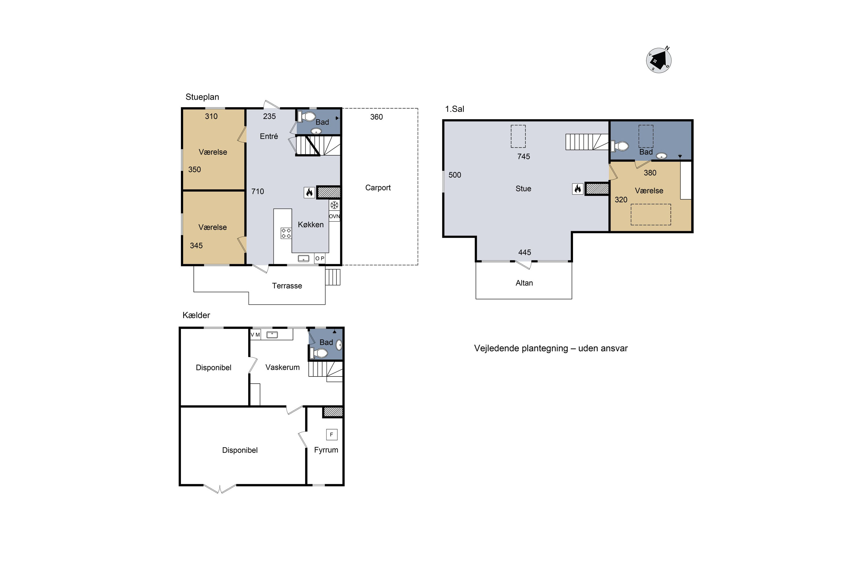 Plantegninger billede af Halsebyvej 45, Svenstrup, 4220 Korsør