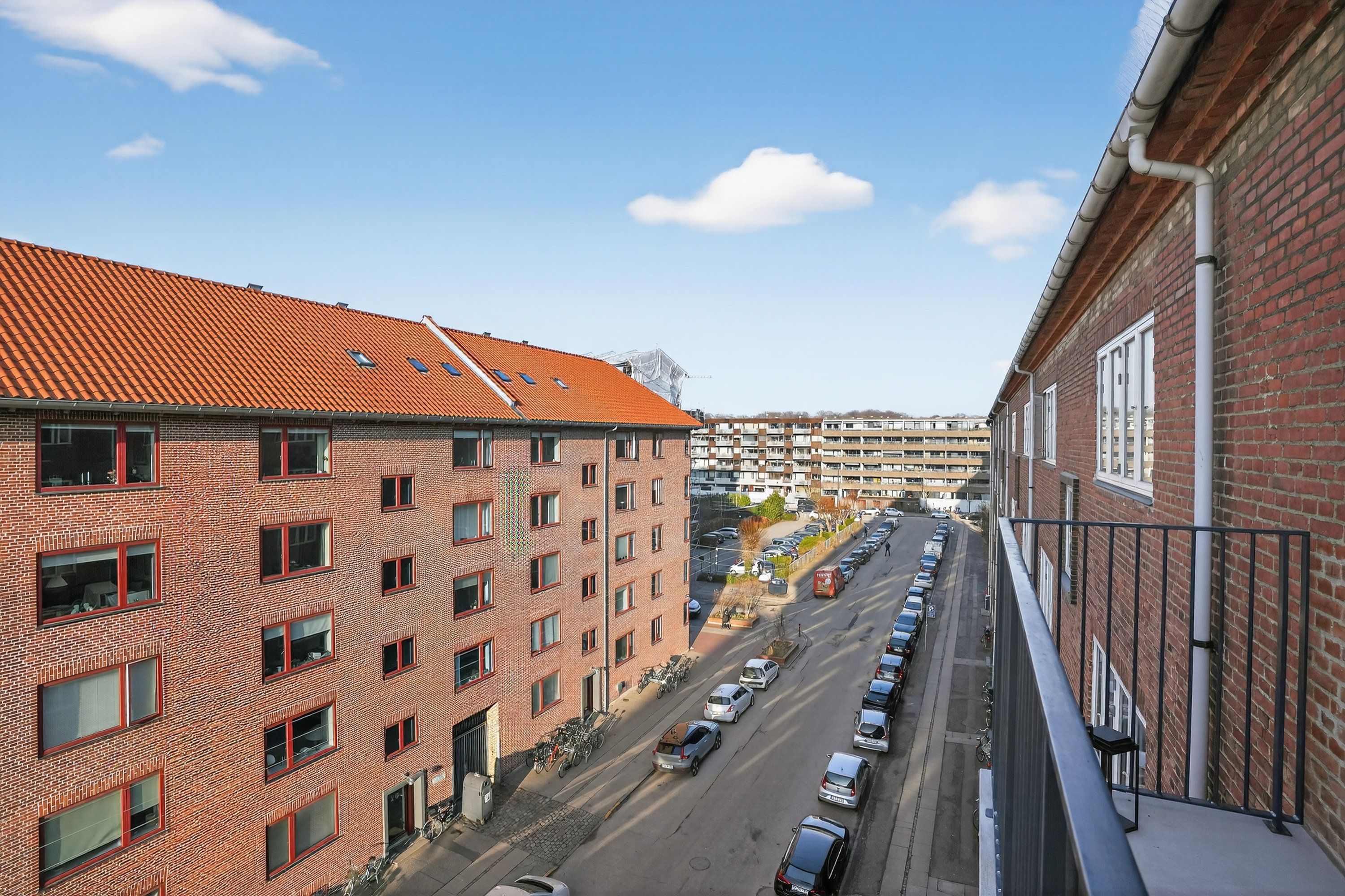 Fremhævet altan billede i fuldskærmstilstand. Billede af Blankavej 23, 4. tv., 2500 Valby