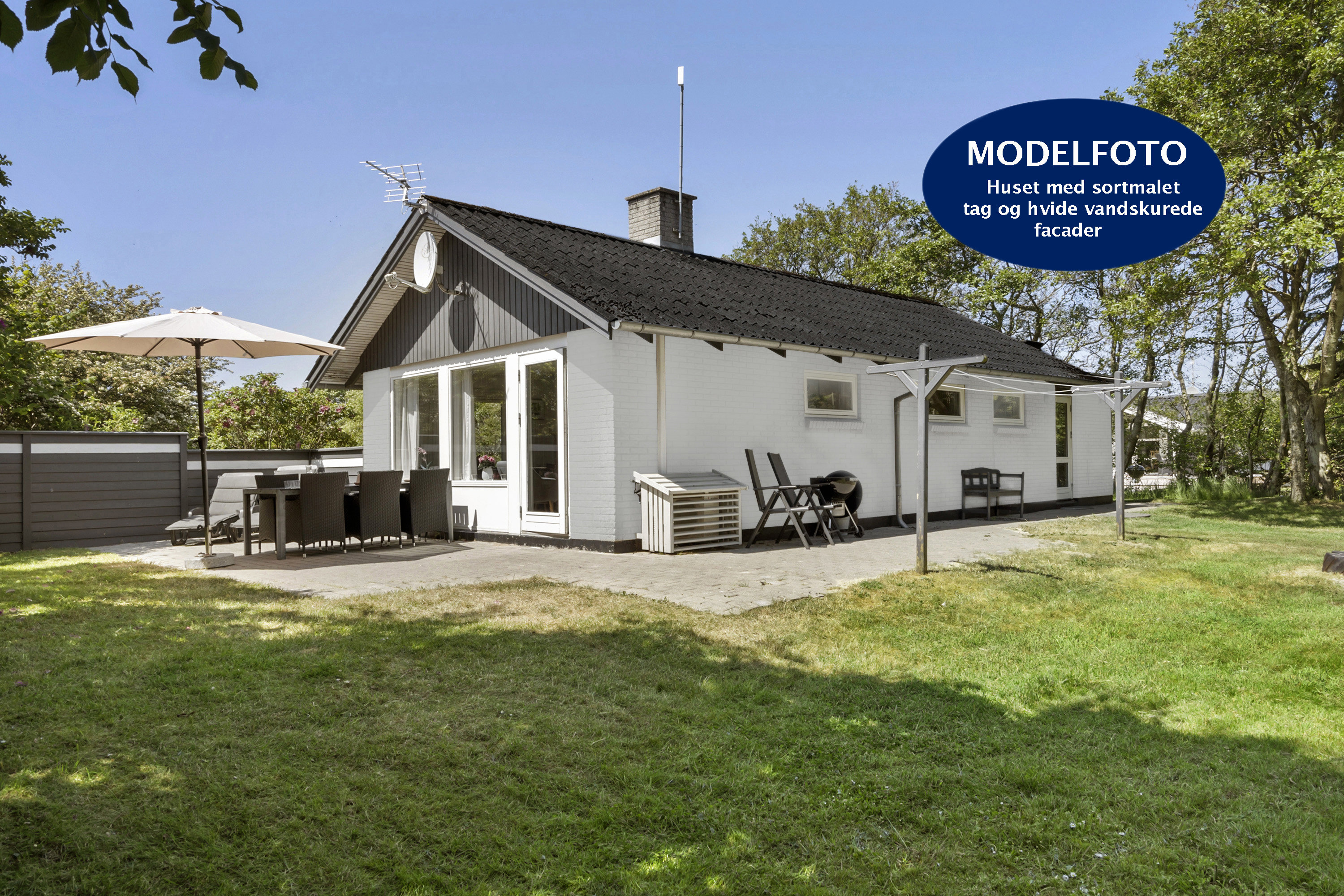 Fremhævet  billede i fuldskærmstilstand. Billede af Bjerregårdsvej 12, Bjerregaard, 6960 Hvide Sande