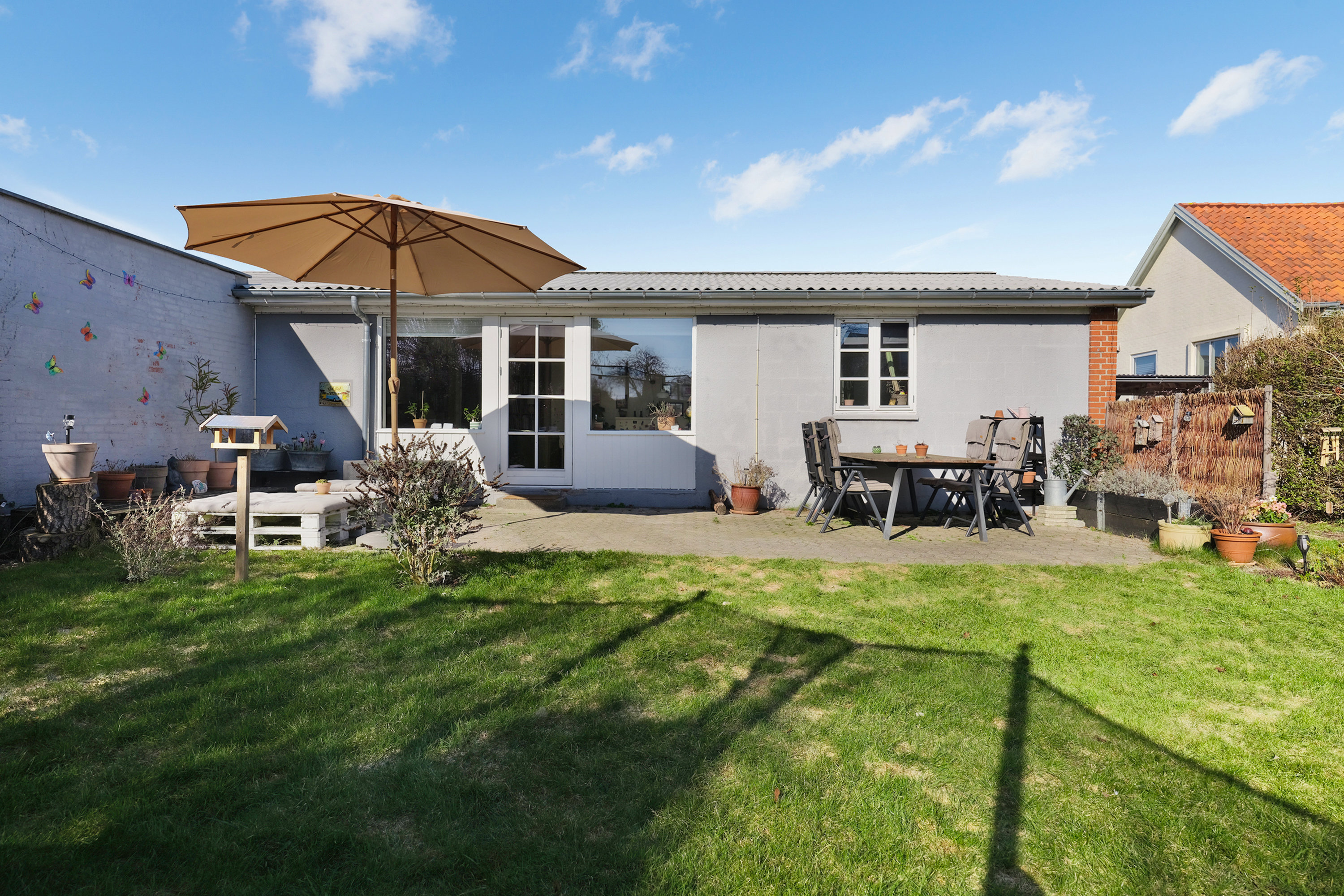 Fremhævet terrasse billede i fuldskærmstilstand. Billede af Stentevej 9A, 5800 Nyborg