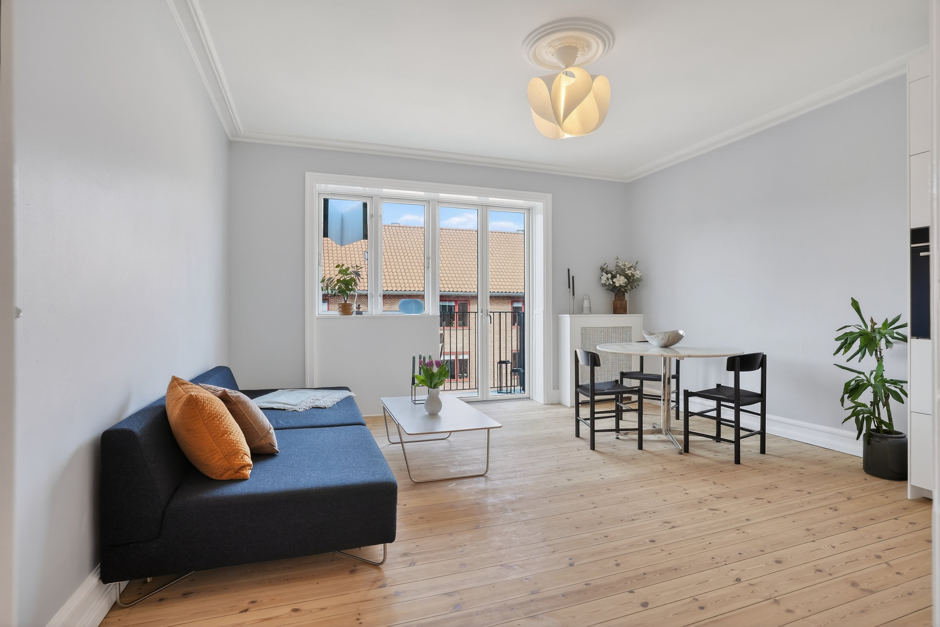 Fremhævet stue billede i fuldskærmstilstand. Billede af Blankavej 23, 4. tv., 2500 Valby