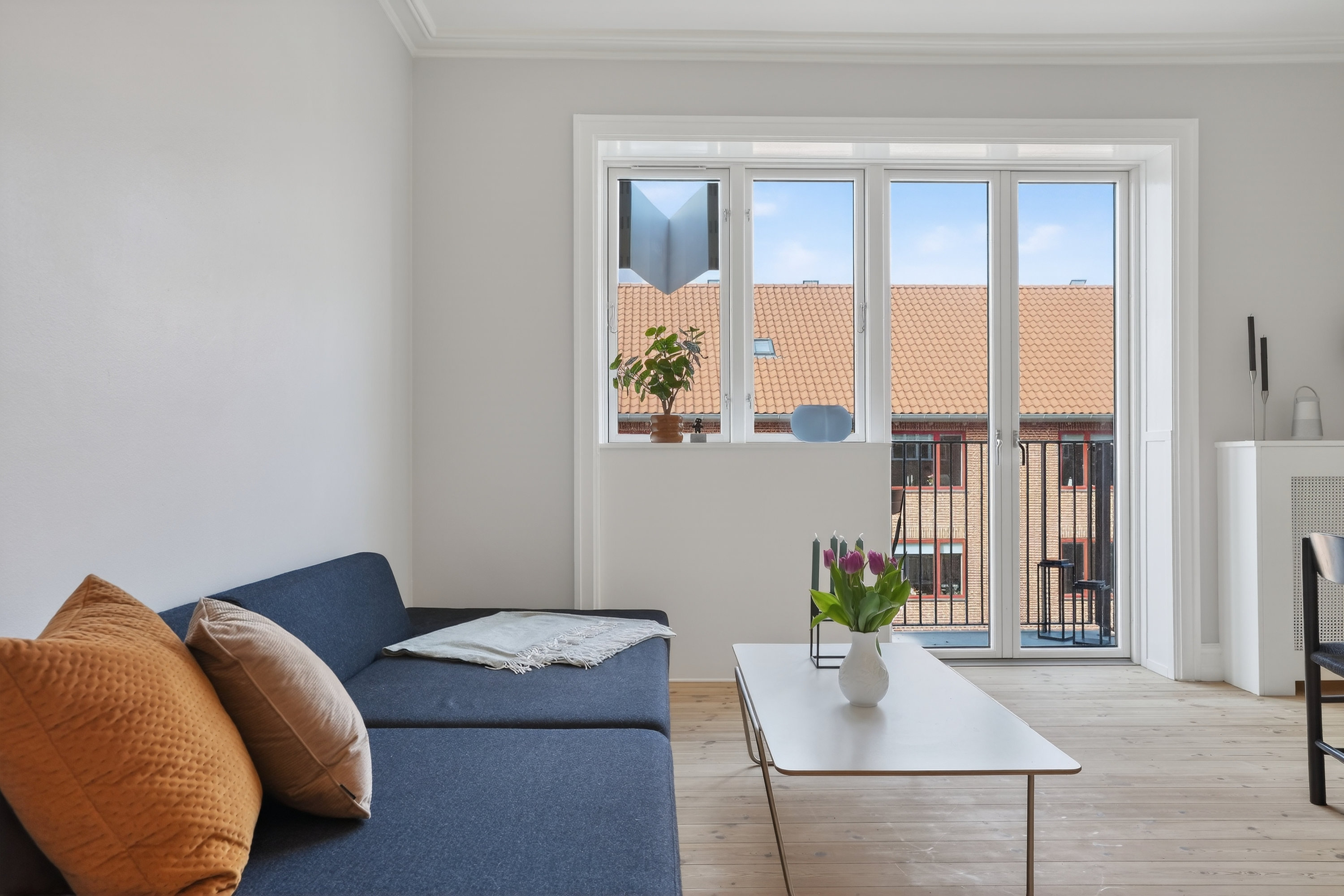 Fremhævet stue billede i fuldskærmstilstand. Billede af Blankavej 23, 4. tv., 2500 Valby