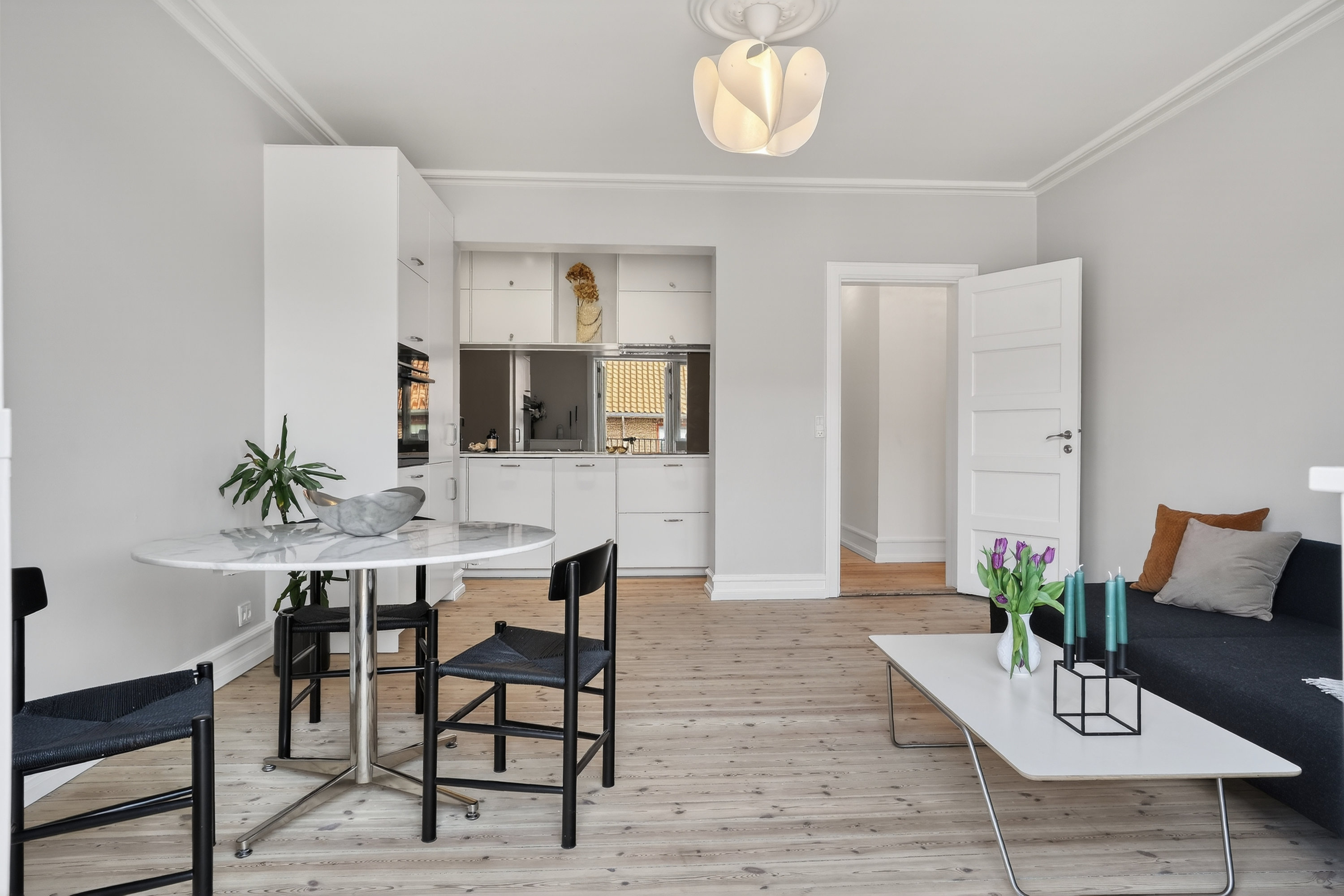 Fremhævet stue billede i fuldskærmstilstand. Billede af Blankavej 23, 4. tv., 2500 Valby