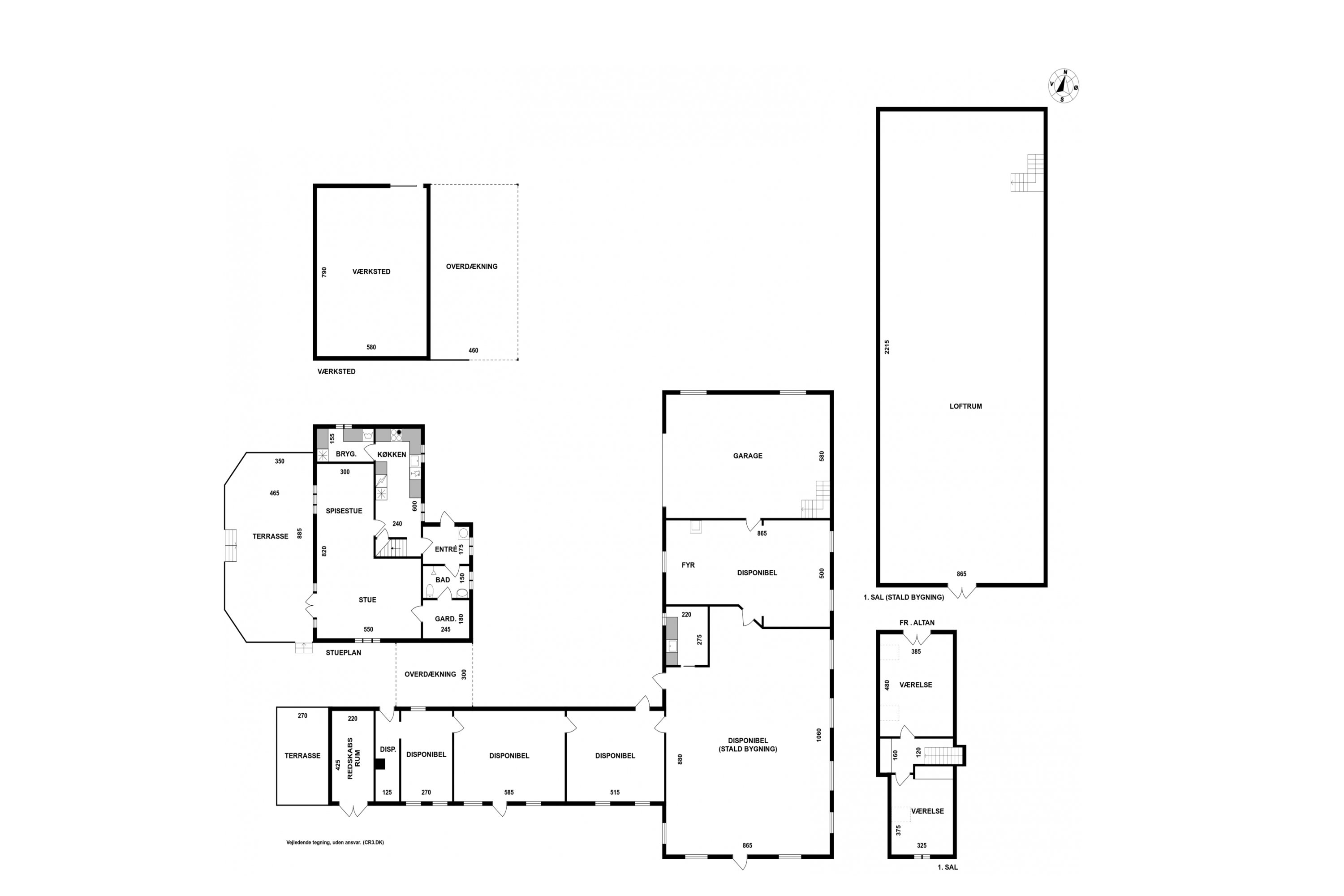 Plantegninger billede af Kirkestien 10, Tjæreby, 3400 Hillerød