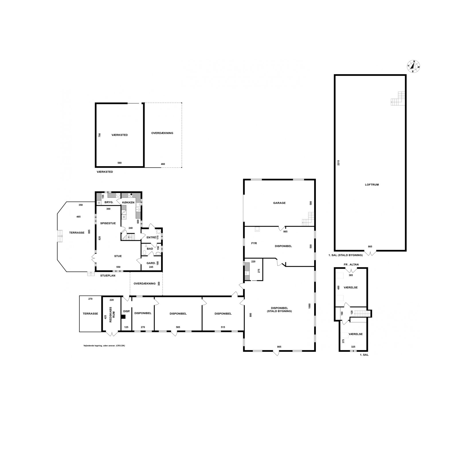 Plantegninger billede af Kirkestien 10, Tjæreby, 3400 Hillerød
